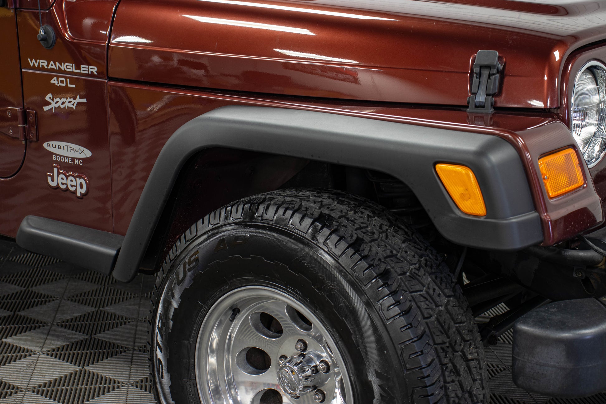 2001 Jeep Wrangler TJ Sport Soft Top Sienna Pearl - SOLD
