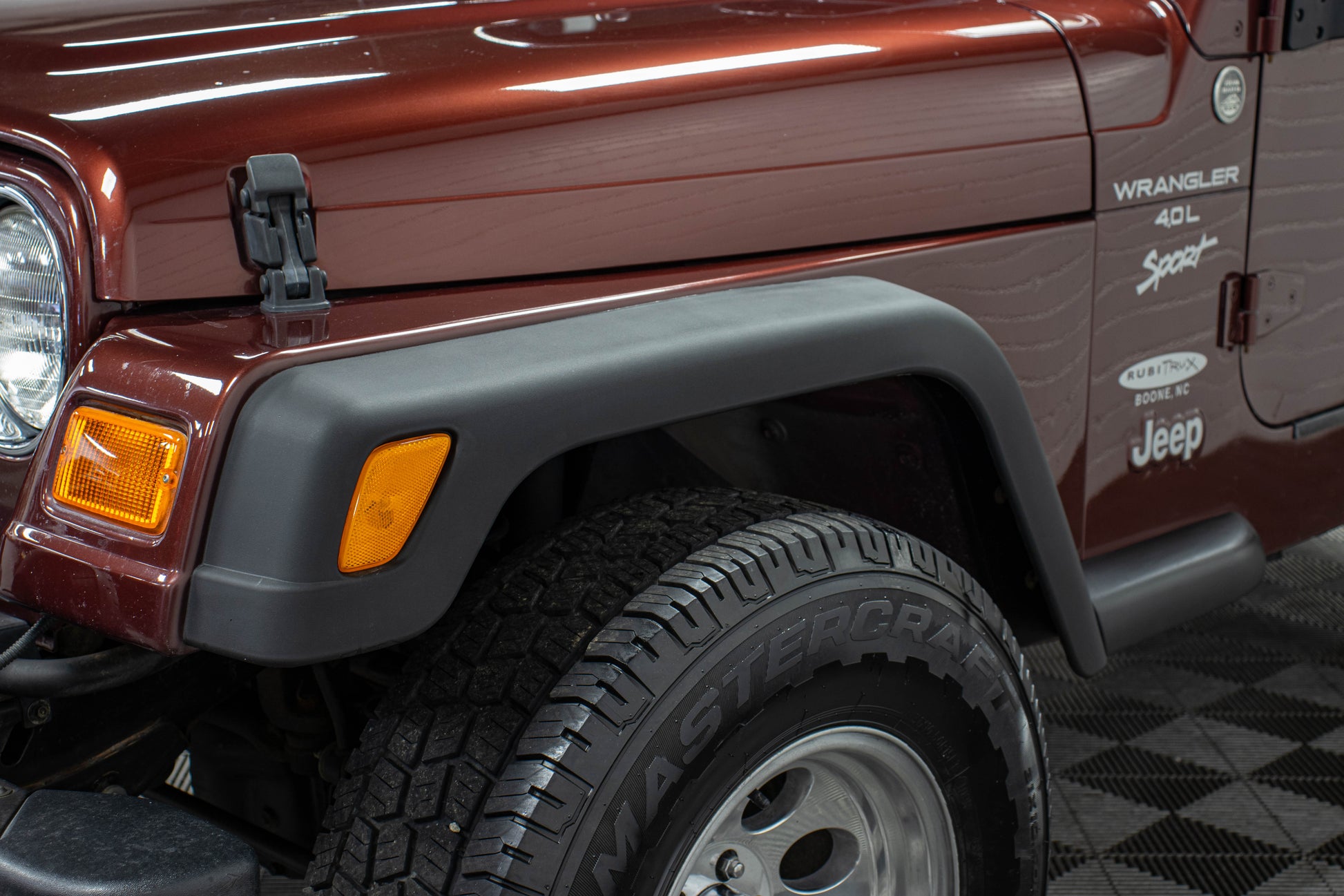 2001 Jeep Wrangler TJ Sport Soft Top Sienna Pearl - SOLD