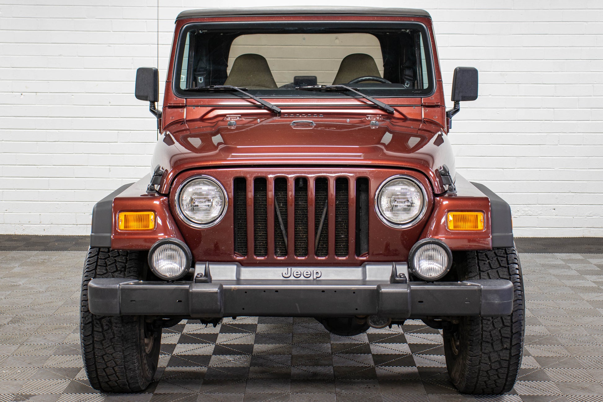 2001 Jeep Wrangler TJ Sport Soft Top Sienna Pearl - SOLD