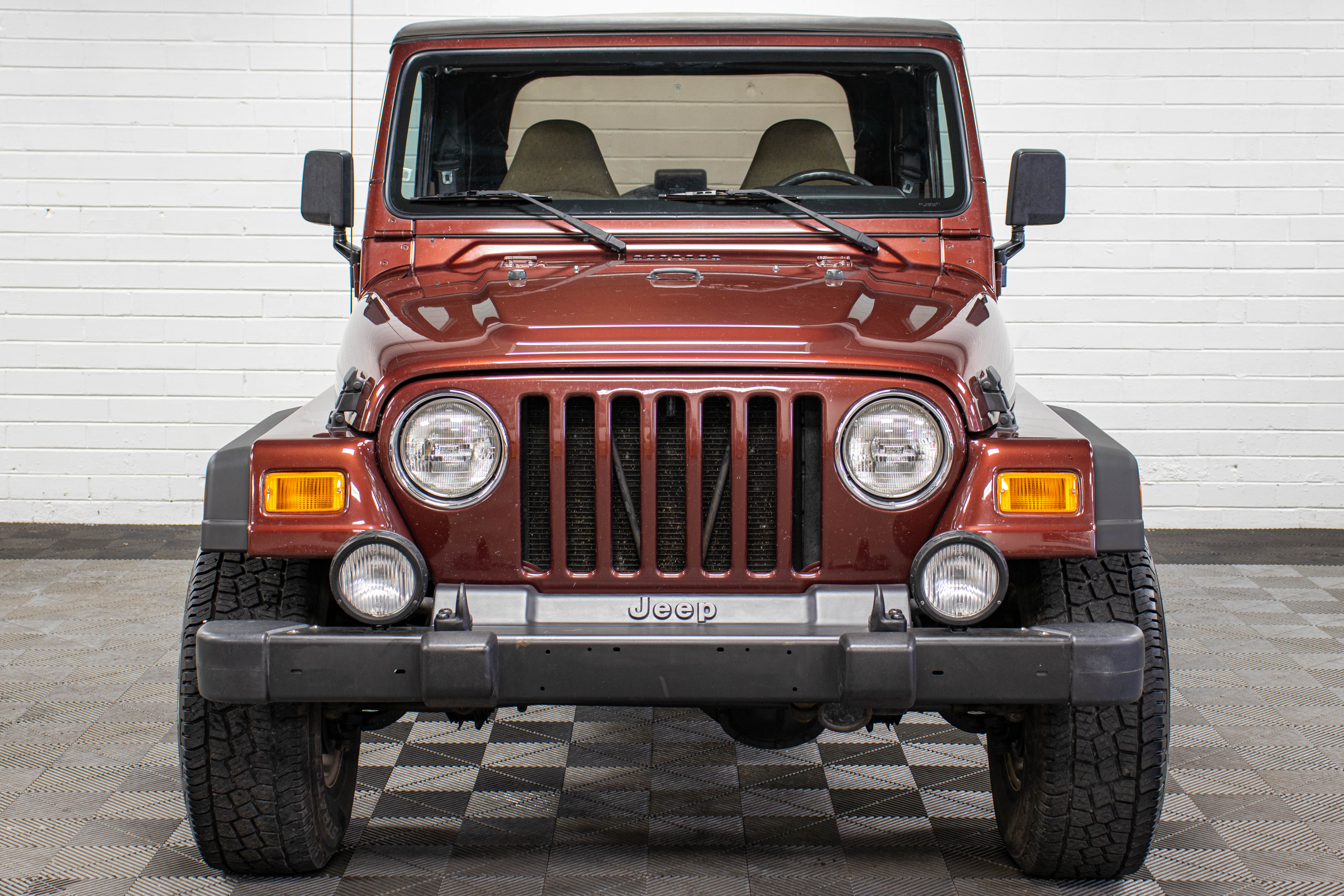 2001 Jeep Wrangler TJ Sport Soft Top Sienna Pearl - SOLD