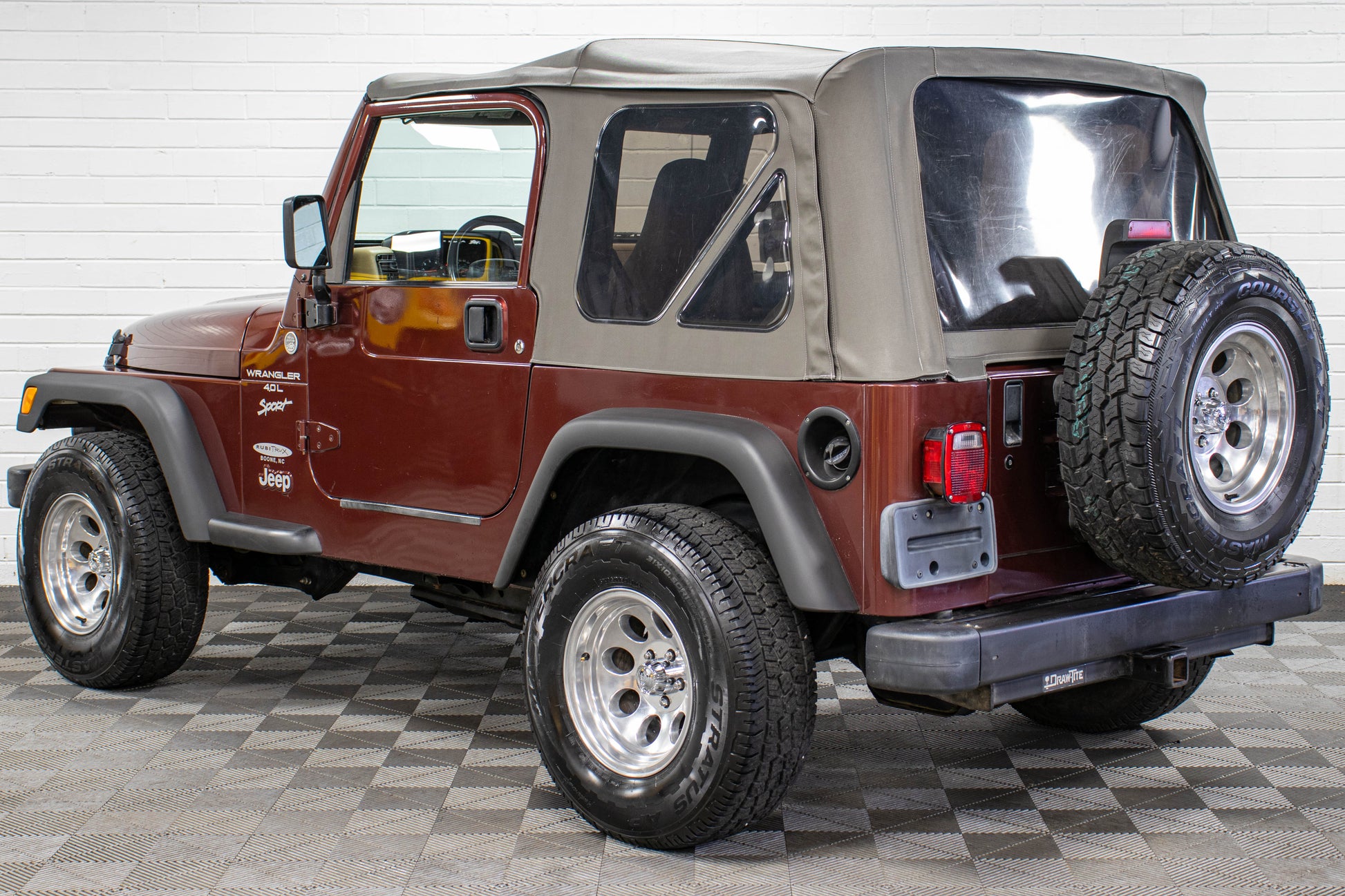 2001 Jeep Wrangler TJ Sport Soft Top Sienna Pearl - SOLD
