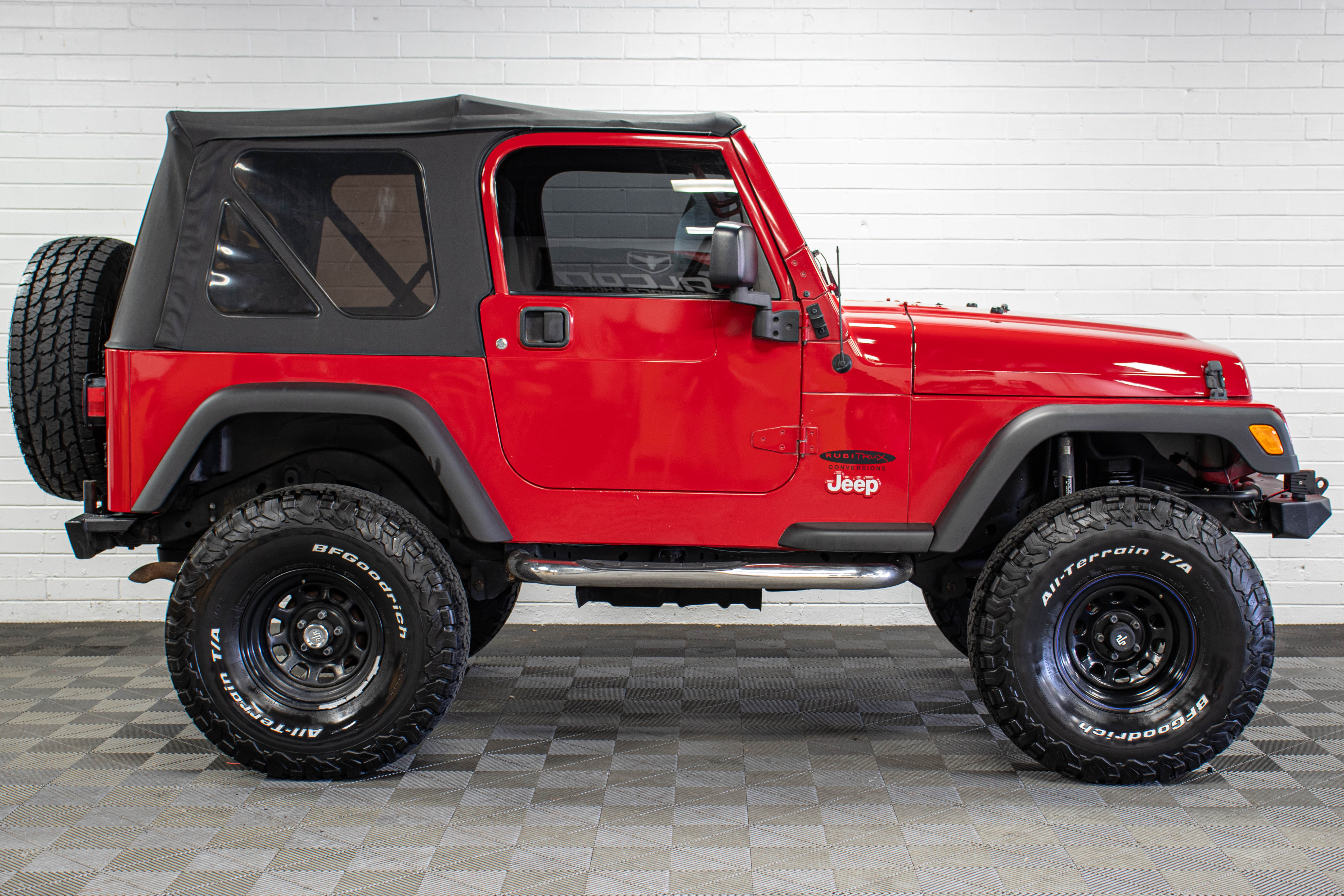 Pre-Owned 2004 Jeep Wrangler TJ Soft Top Flame Red, 78k Miles