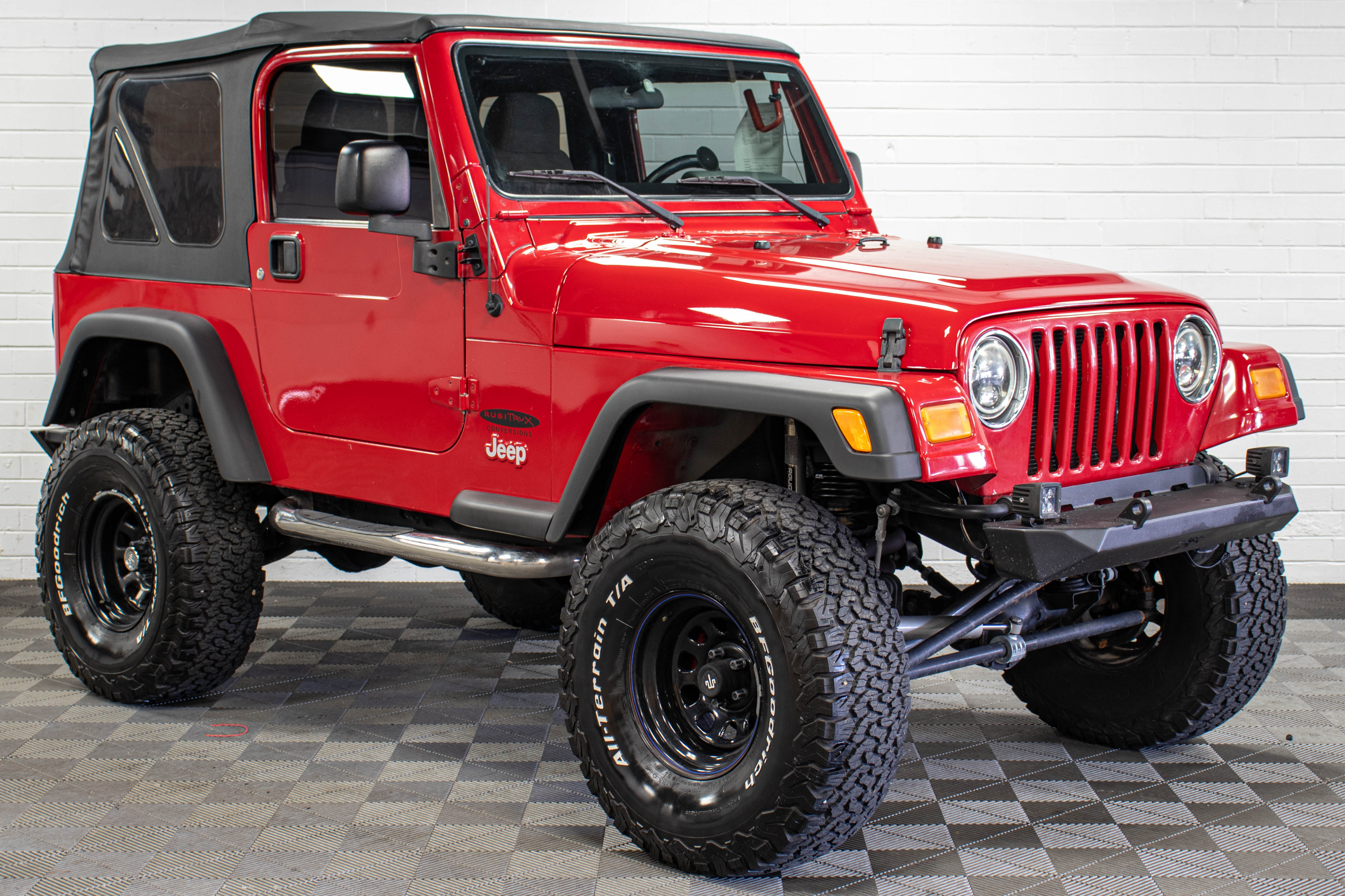 Pre-Owned 2004 Jeep Wrangler TJ Soft Top Flame Red, 78k Miles