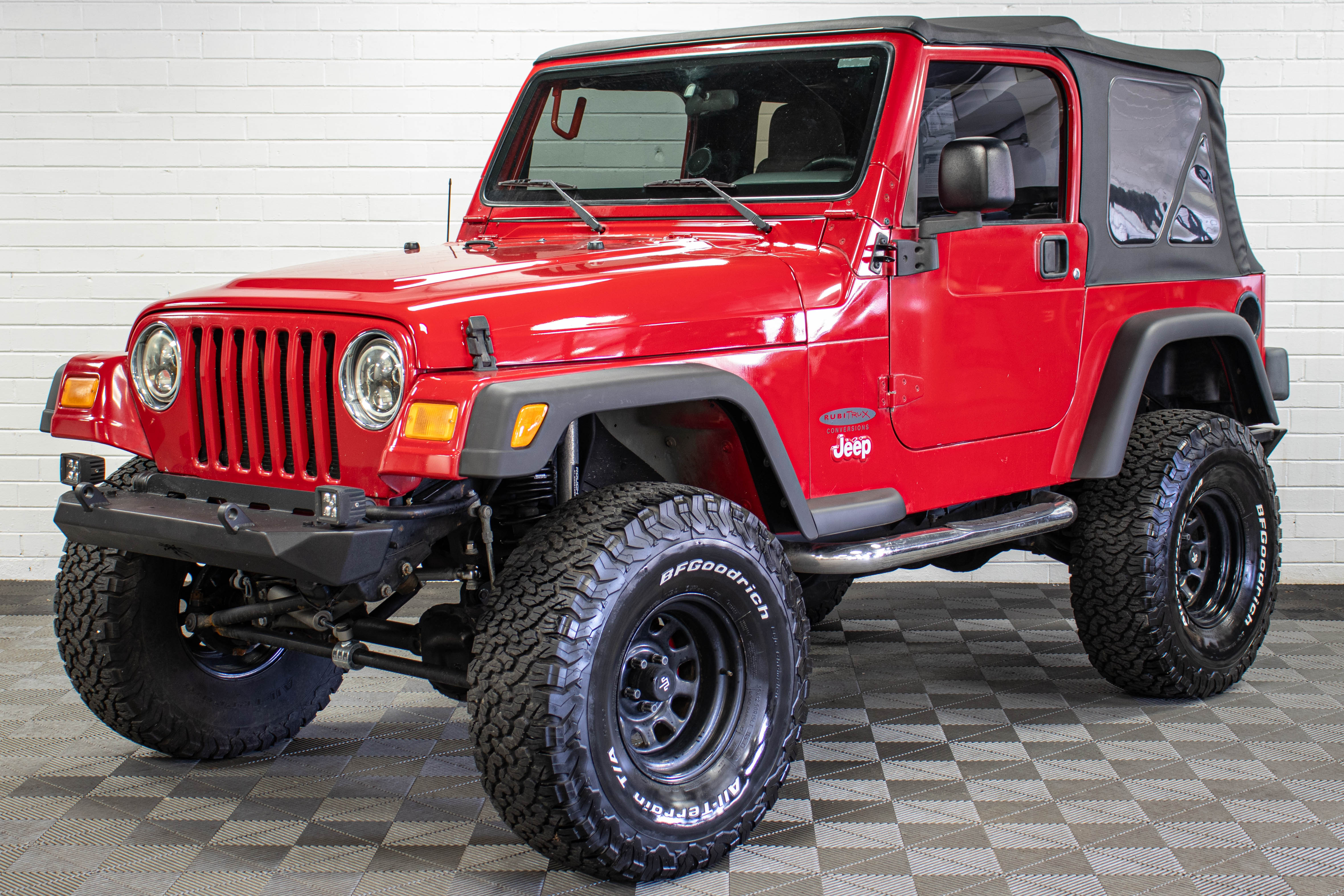 2004 Jeep Wrangler TJ Soft Top Flame Red, 78k Miles