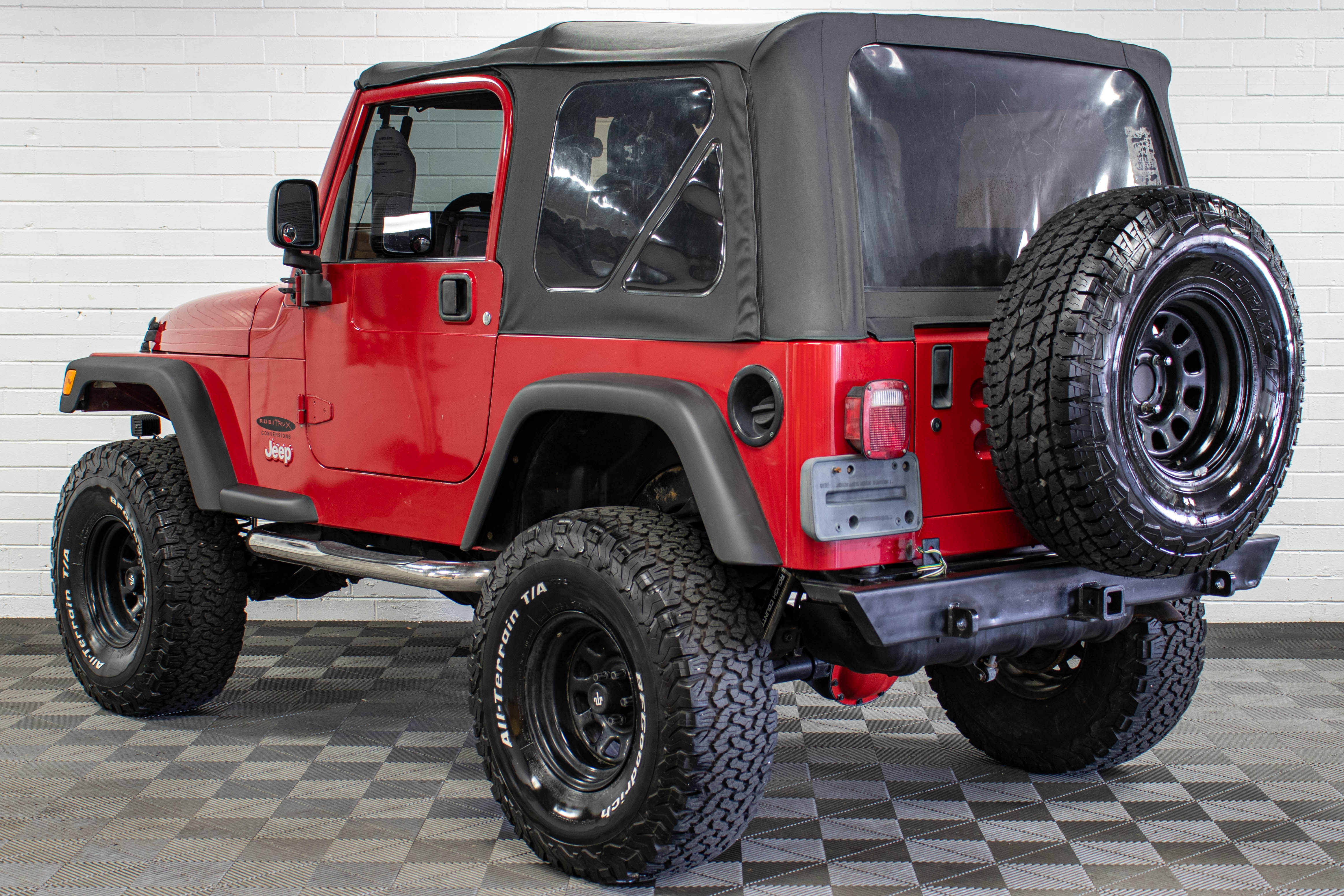 2004 Jeep Wrangler TJ Soft Top Flame Red, 78k Miles