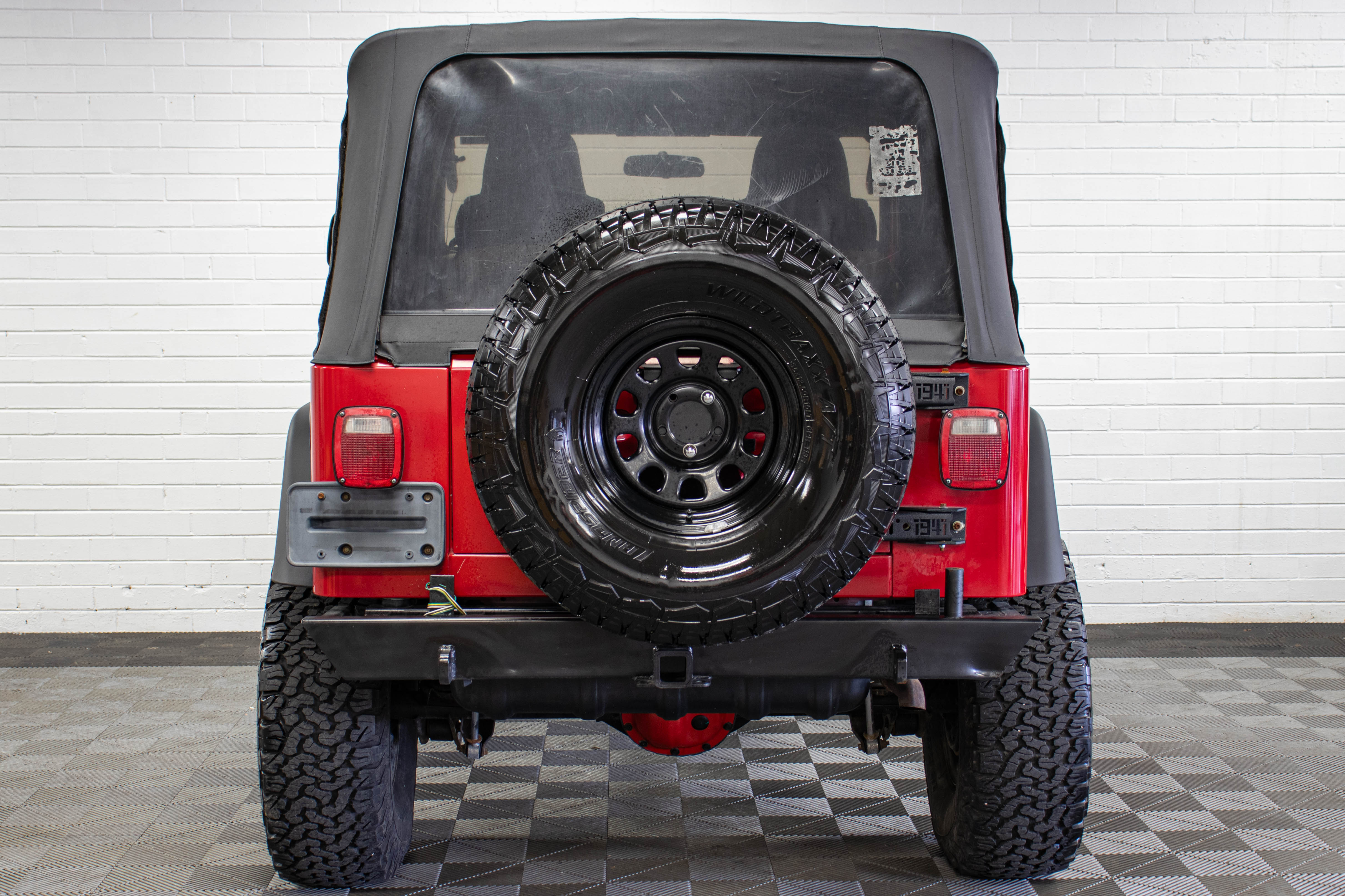 2004 Jeep Wrangler TJ Soft Top Flame Red, 78k Miles