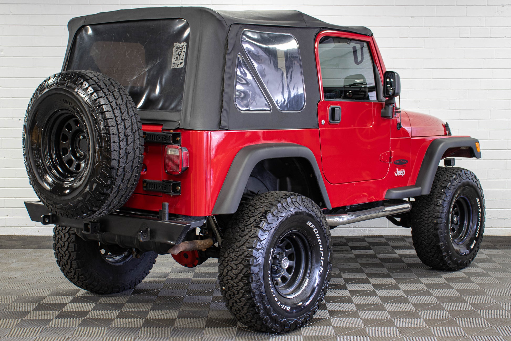 2004 Jeep Wrangler TJ Soft Top Flame Red, 78k Miles