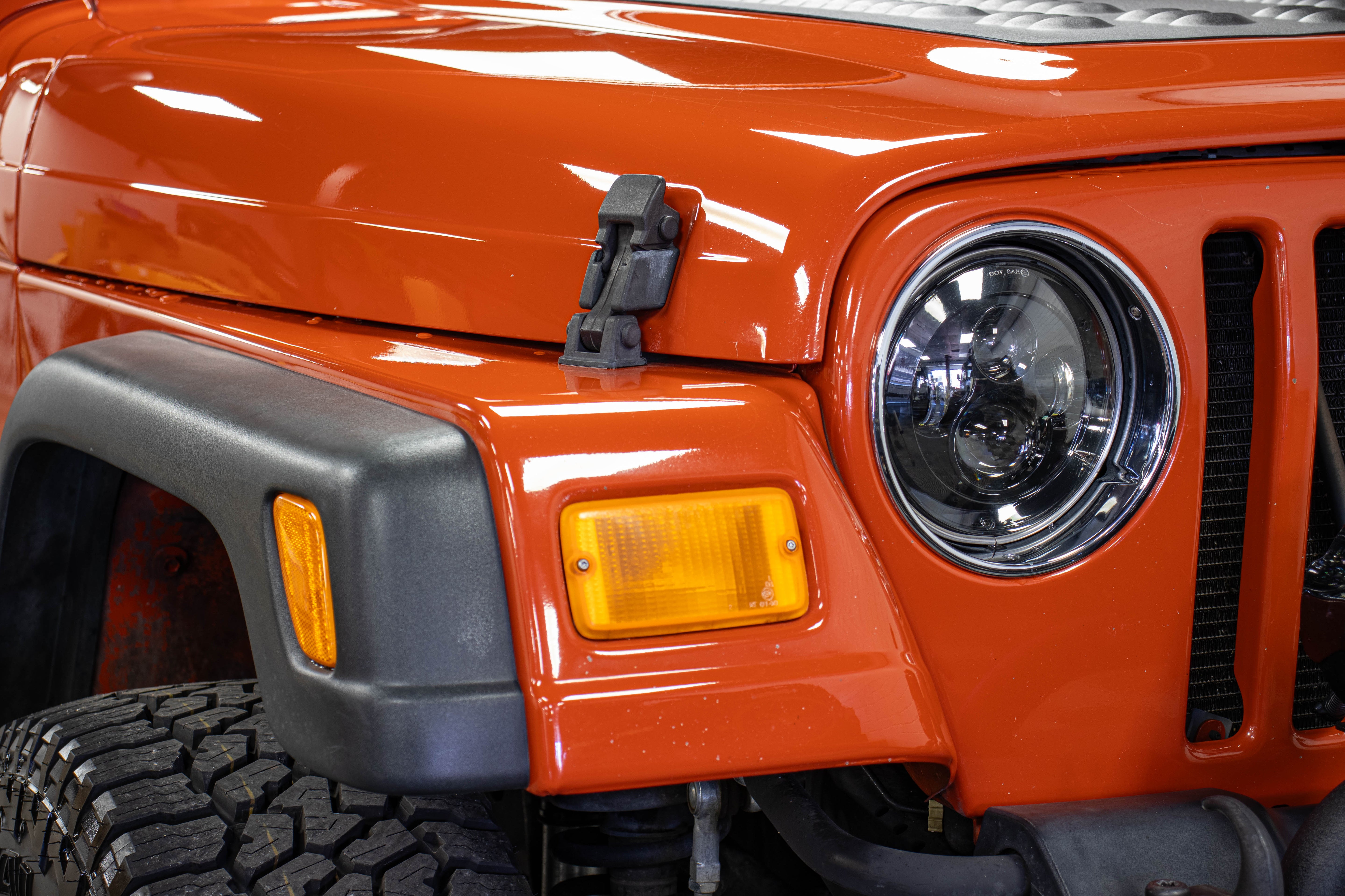 2005 Jeep Wrangler TJ Unlimited Hard Top Orange, 69k Miles