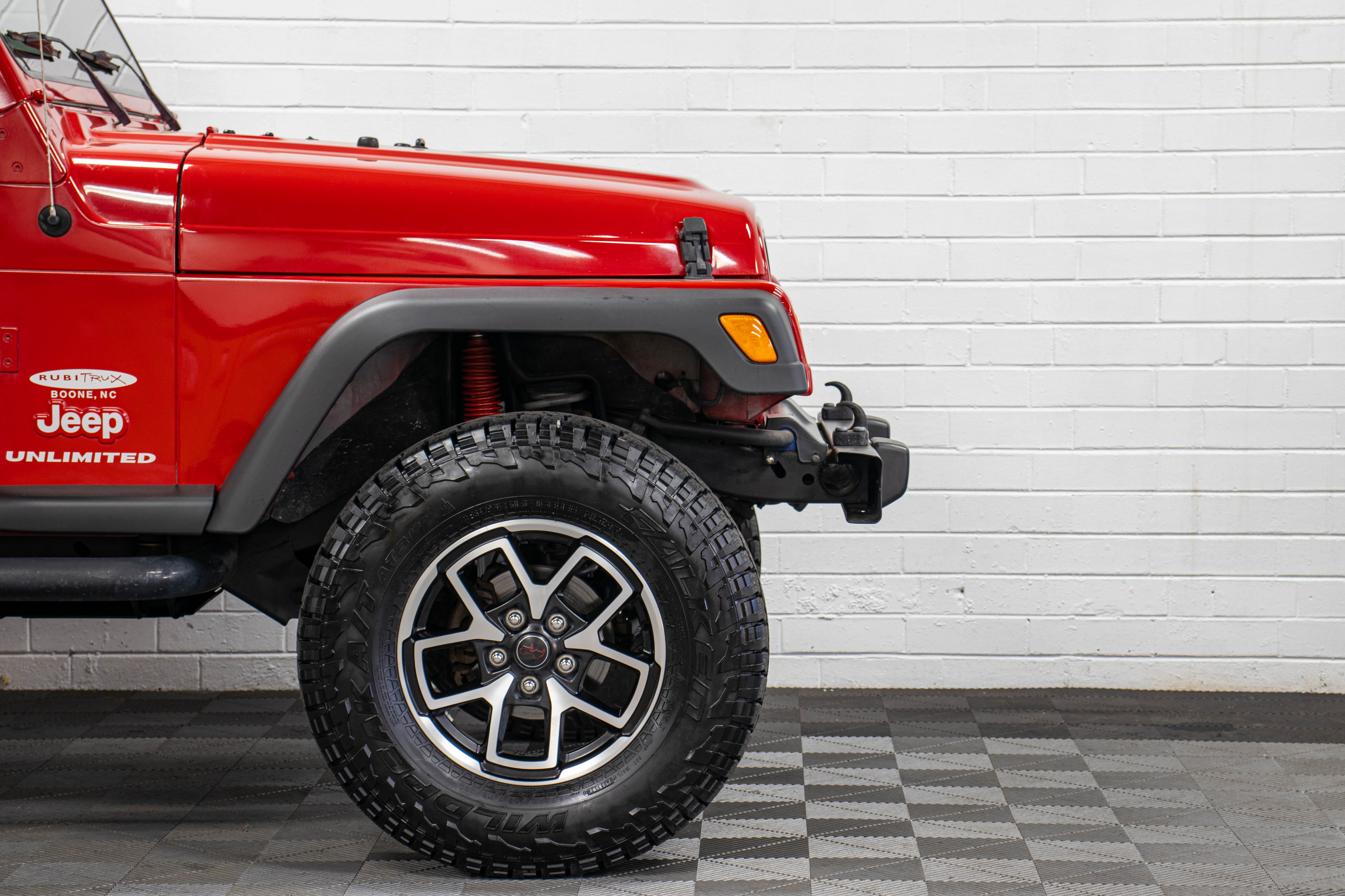 2004 Jeep Wrangler TJ Unlimited Soft Top Flame Red - SOLD