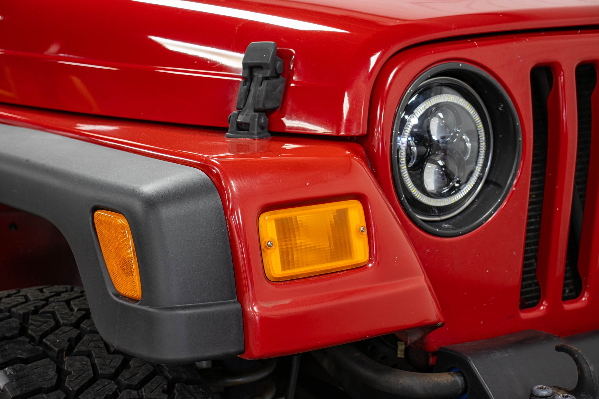 2004 Jeep Wrangler TJ Unlimited Soft Top Flame Red - SOLD