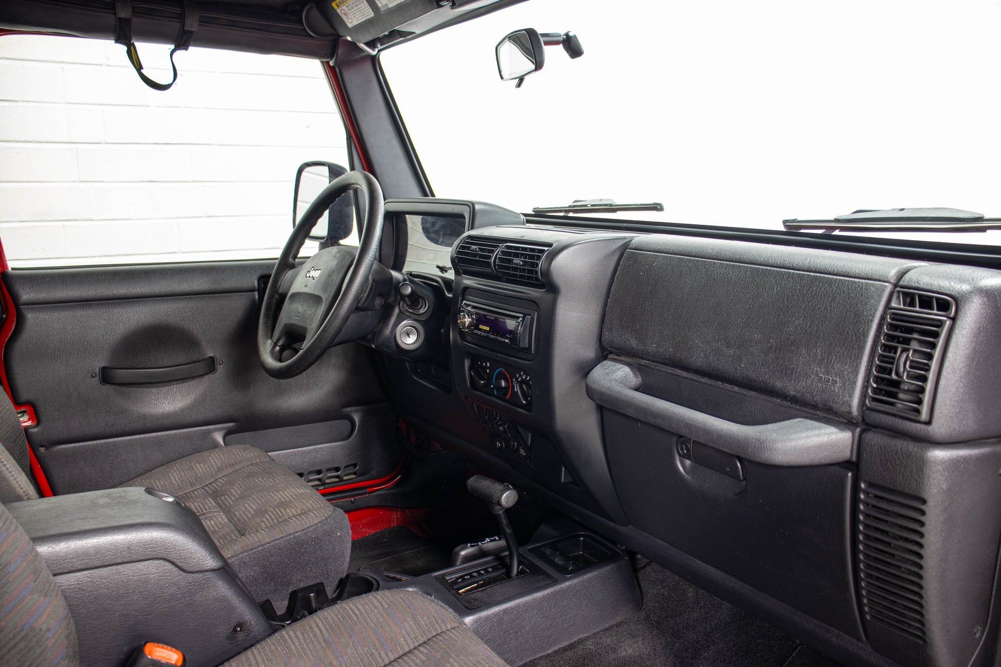 2004 Jeep Wrangler TJ Unlimited Soft Top Flame Red - SOLD