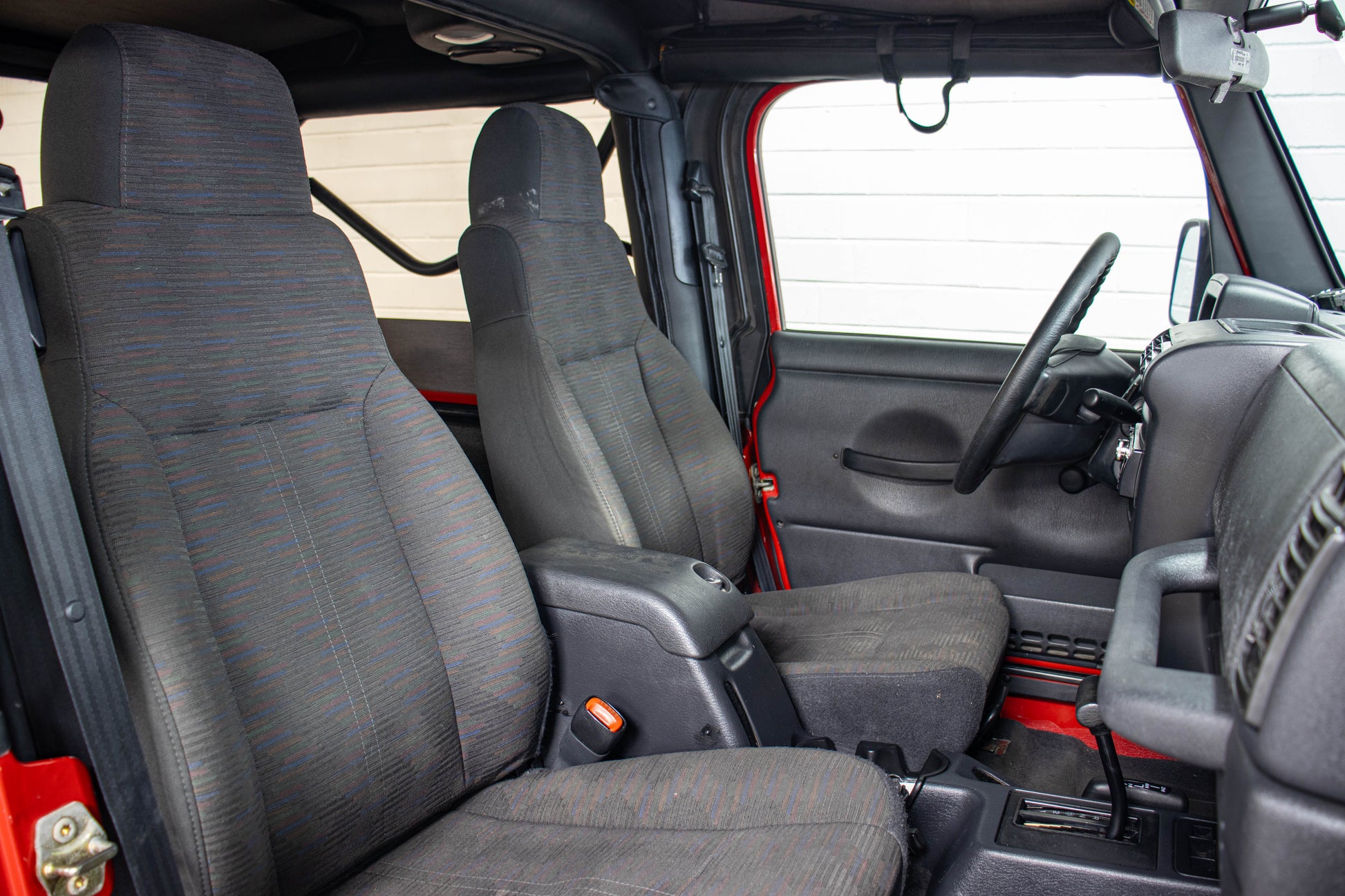 2004 Jeep Wrangler TJ Unlimited Soft Top Flame Red - SOLD
