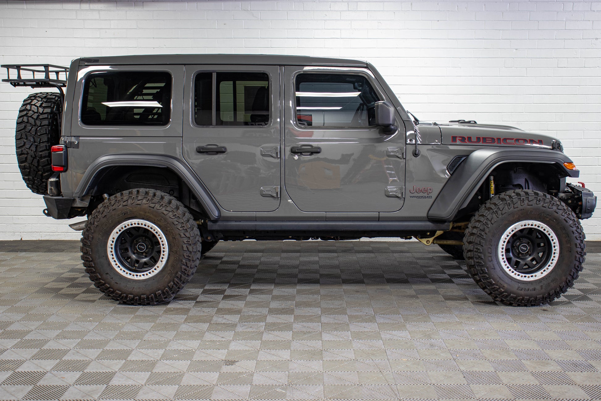 Incoming Pre-Owned 2020 Jeep Wrangler JL Unlimited Rubicon Power Top Sting Gray, 52k Miles