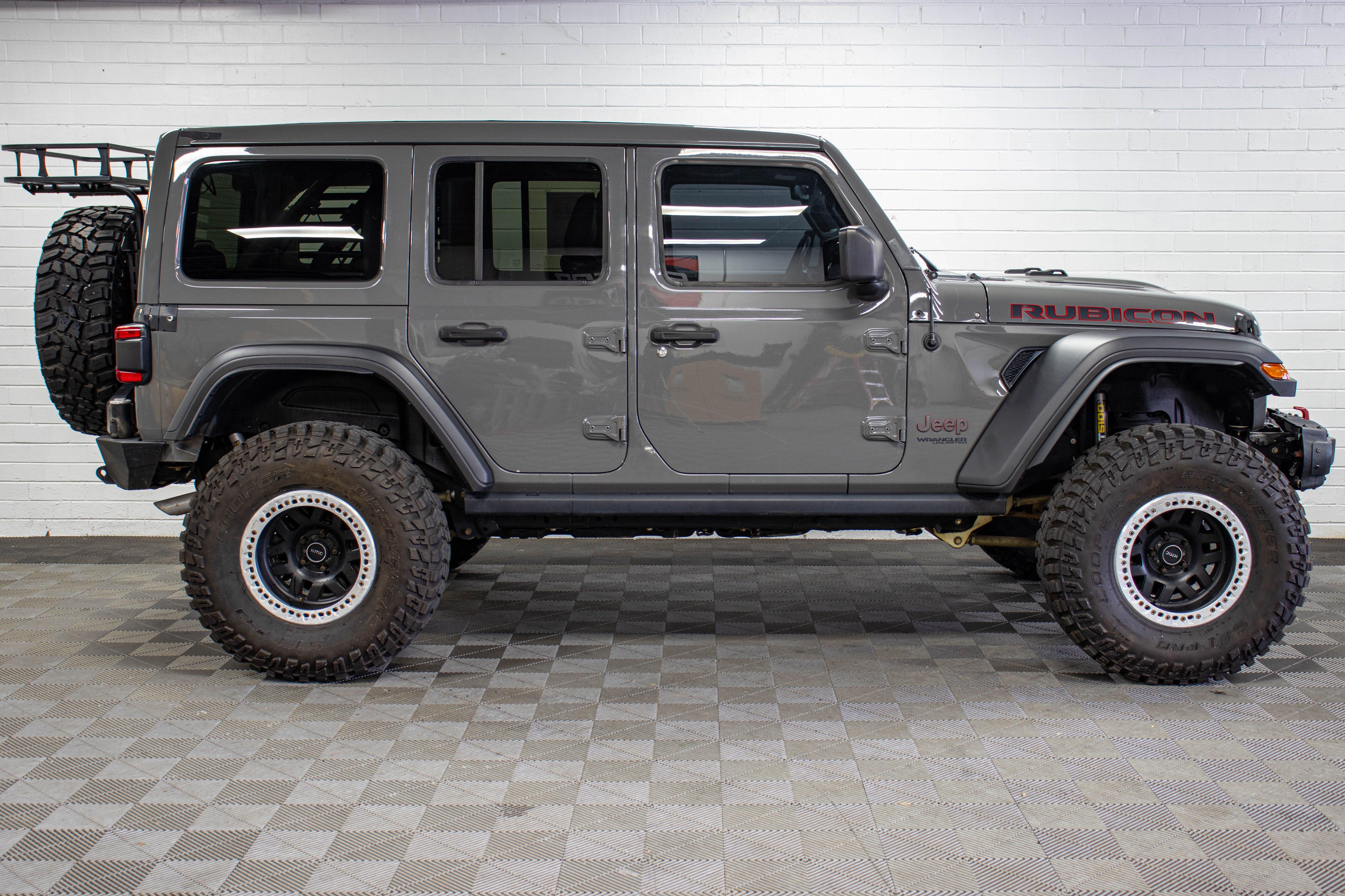 Incoming Pre-Owned 2020 Jeep Wrangler JL Unlimited Rubicon Power Top Sting Gray, 52k Miles