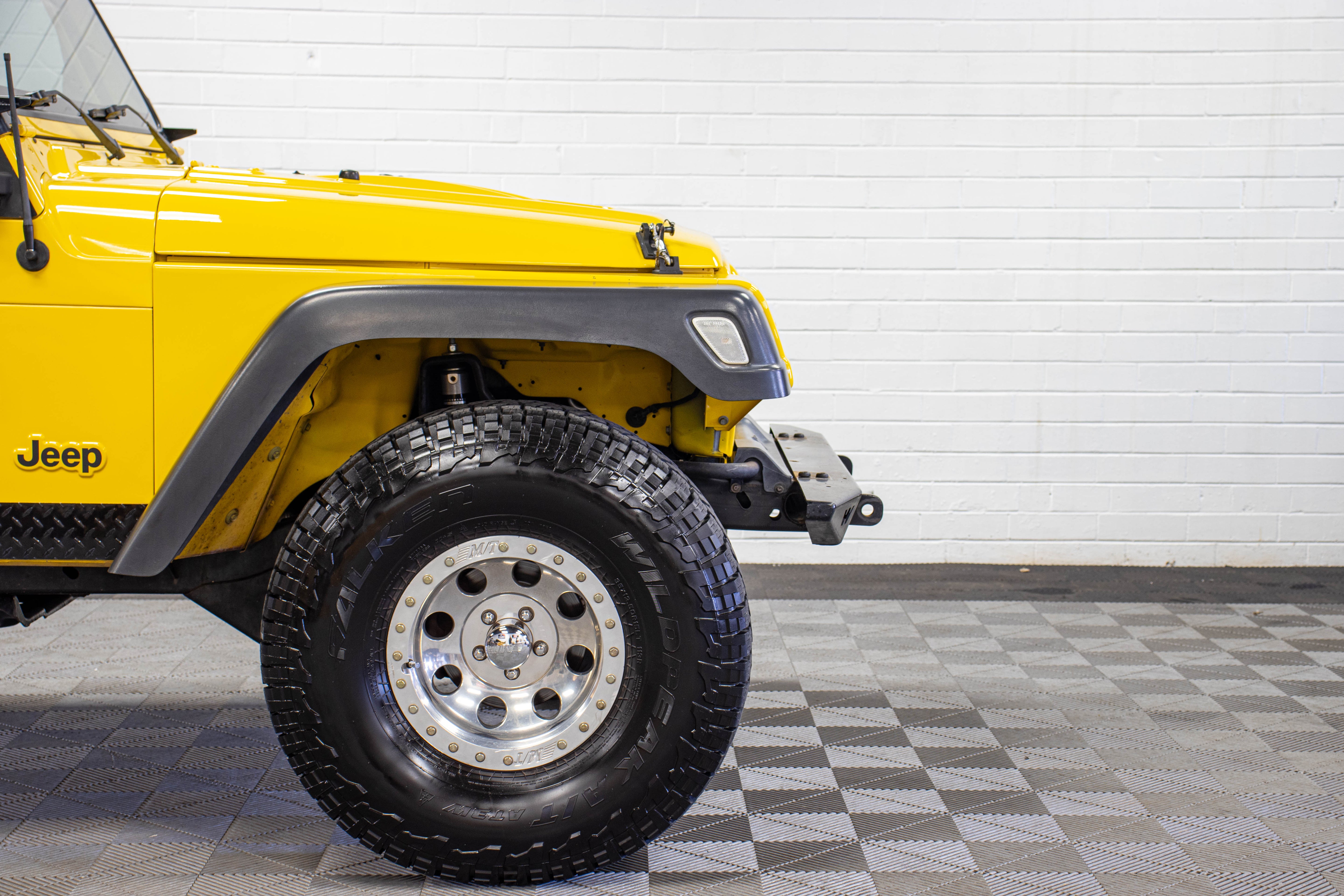2002 Jeep Wrangler TJ Hard Top Solar Yellow, 103k Miles