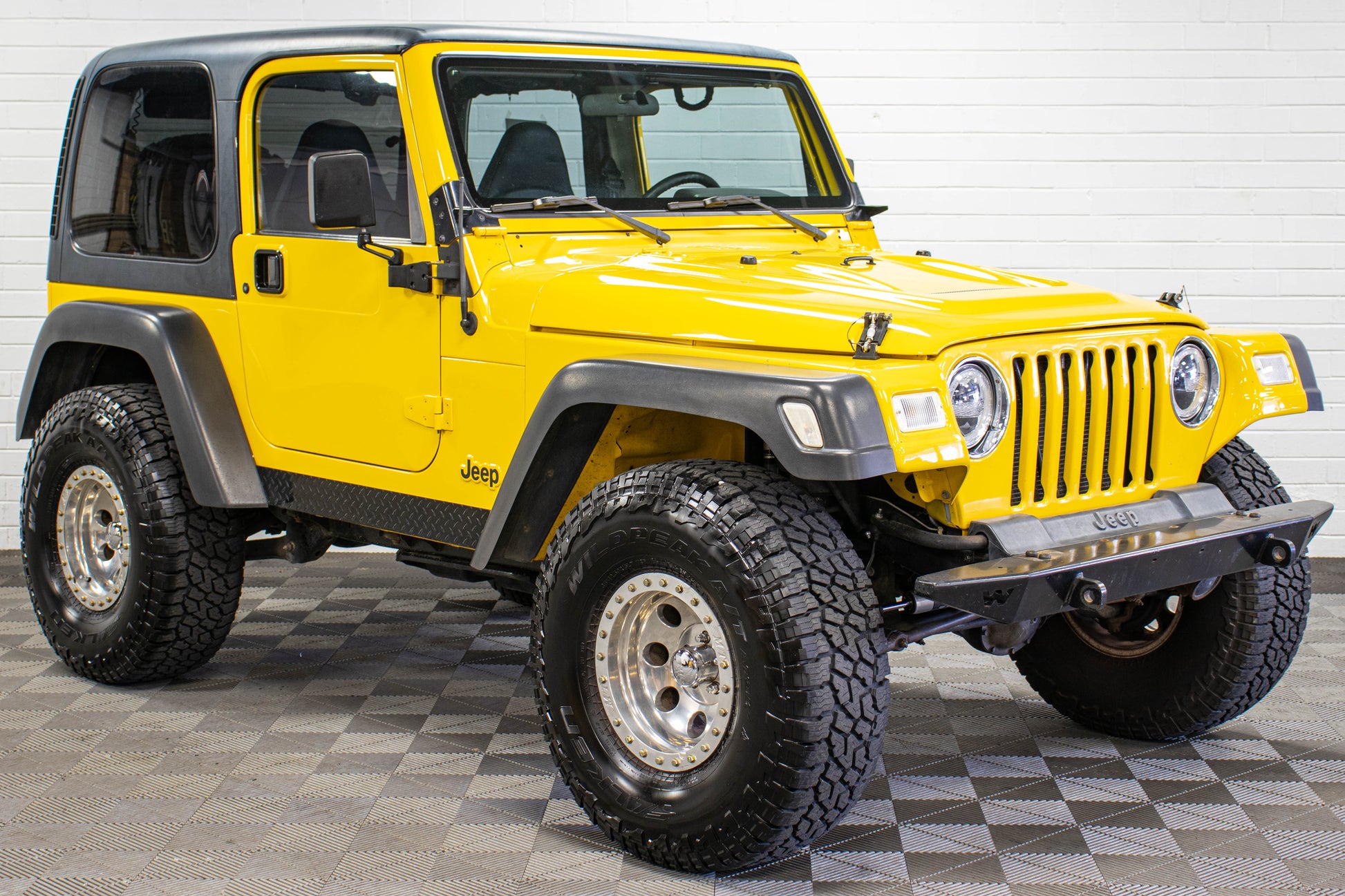 2002 Jeep Wrangler TJ Hard Top Solar Yellow, 103k Miles