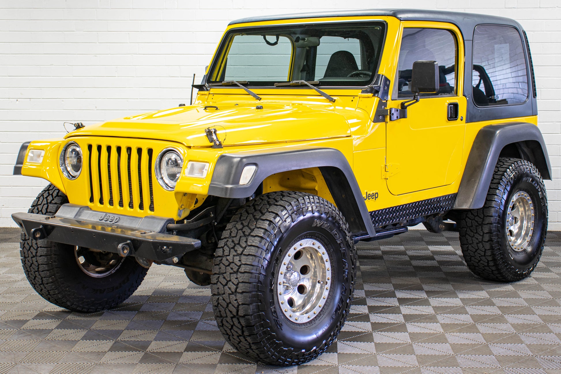2002 Jeep Wrangler TJ Hard Top Solar Yellow, 103k Miles
