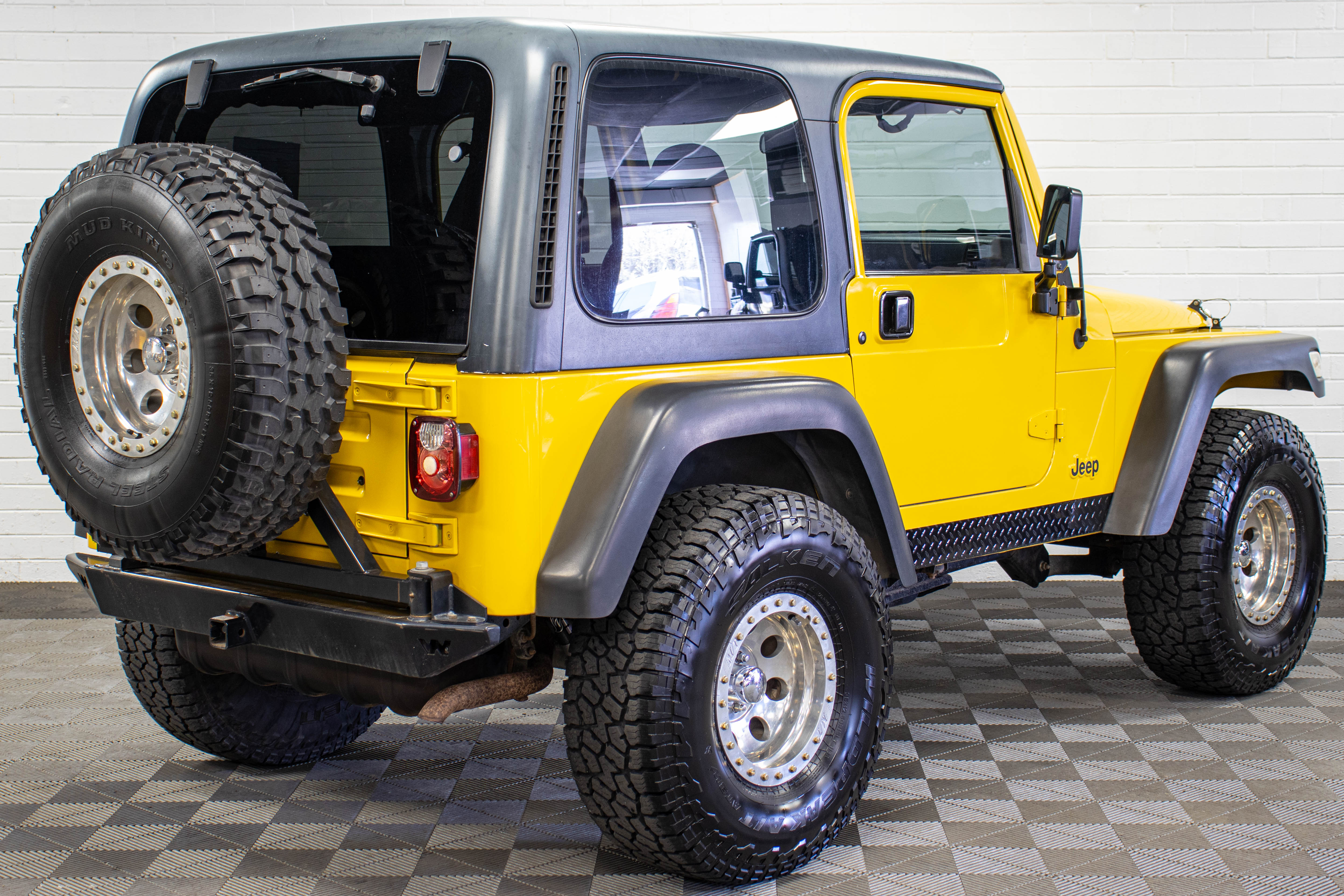 2002 Jeep Wrangler TJ Hard Top Solar Yellow, 103k Miles