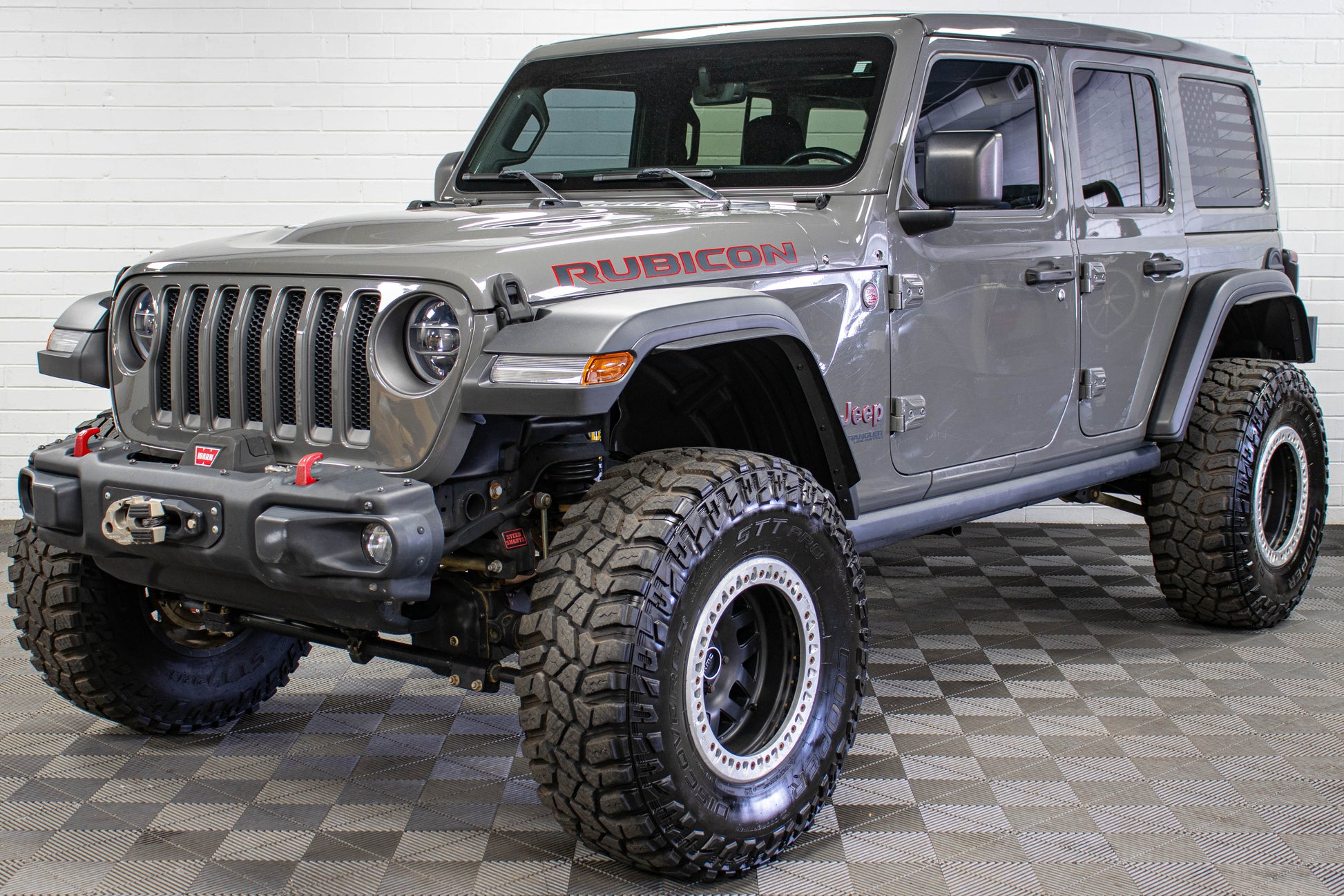 2020 Jeep Wrangler JL Unlimited Rubicon Power Top Sting Gray - SOLD