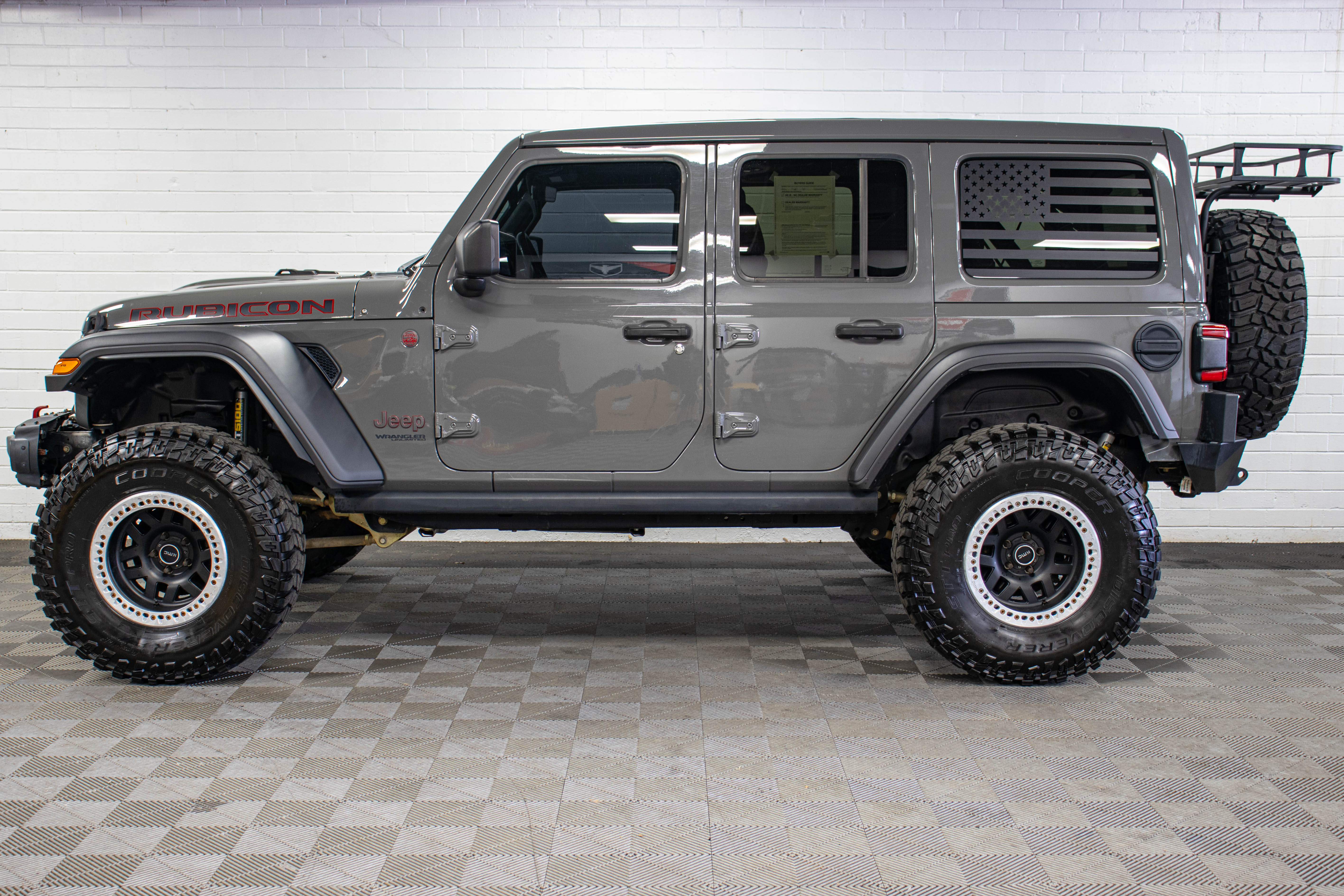 2020 Jeep Wrangler JL Unlimited Rubicon Power Top Sting Gray - SOLD