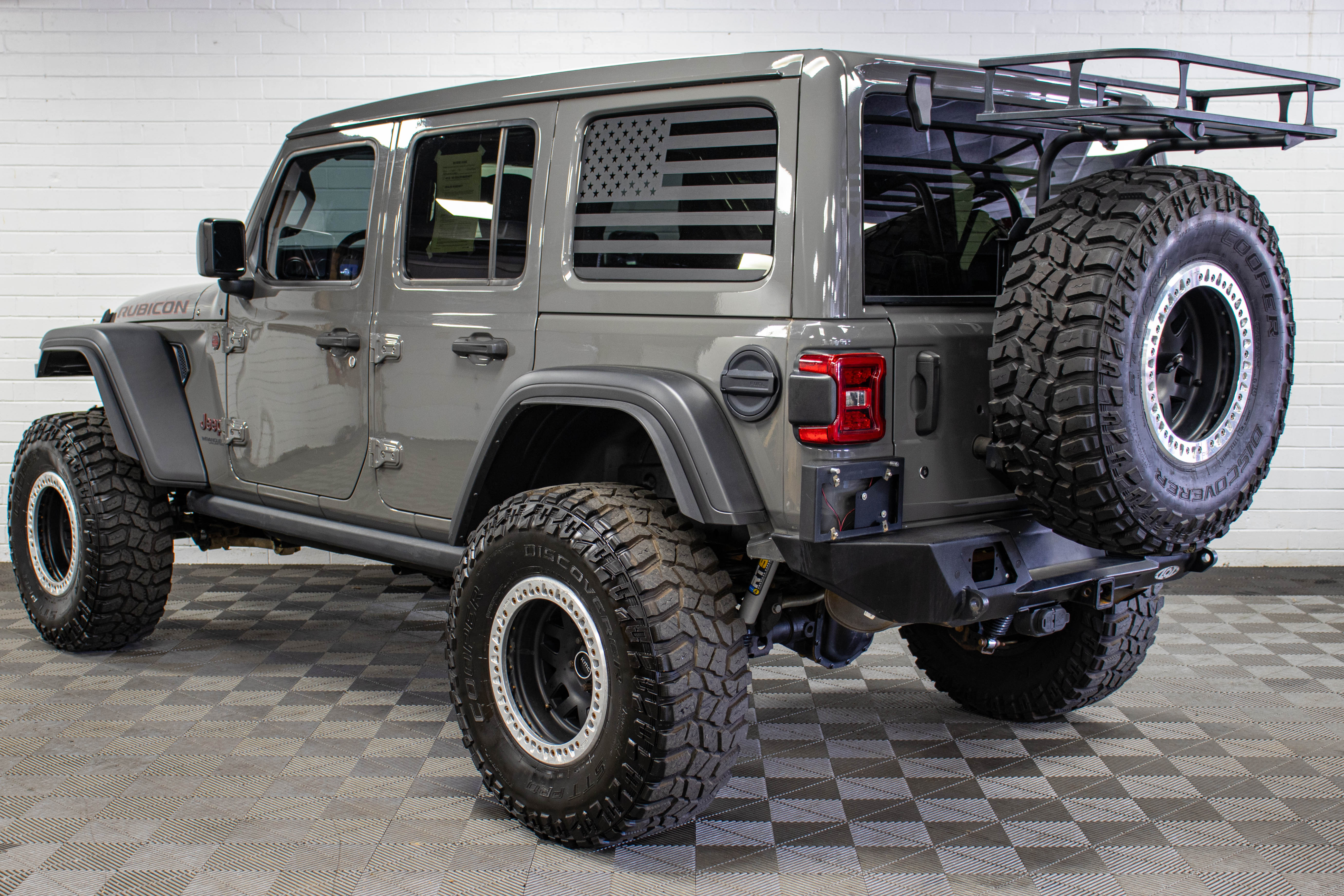 2020 Jeep Wrangler JL Unlimited Rubicon Power Top Sting Gray - SOLD