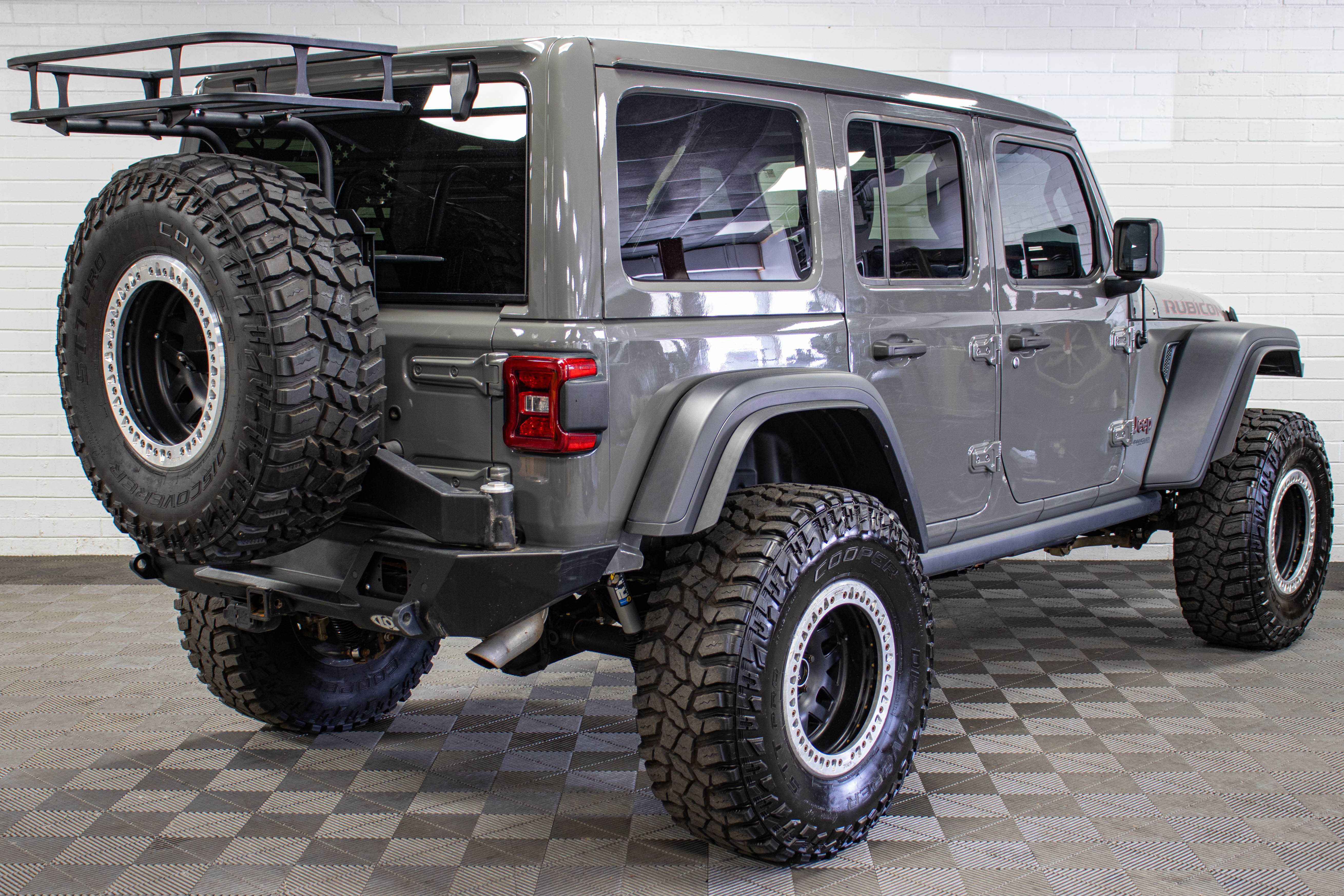 2020 Jeep Wrangler JL Unlimited Rubicon Power Top Sting Gray - SOLD