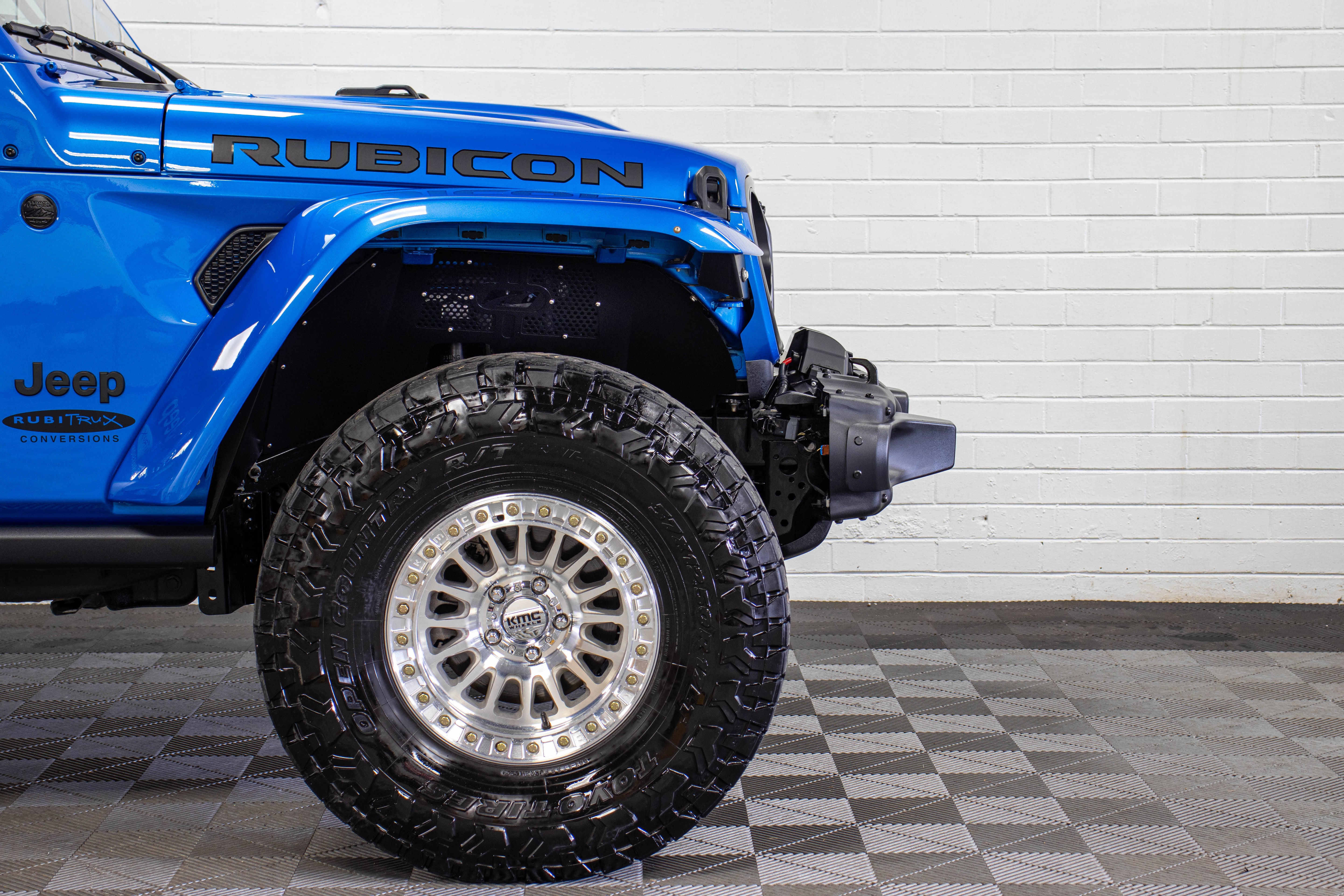 2024 Jeep Wrangler JLU Rubicon Power Top Hydro Blue, 15k Miles