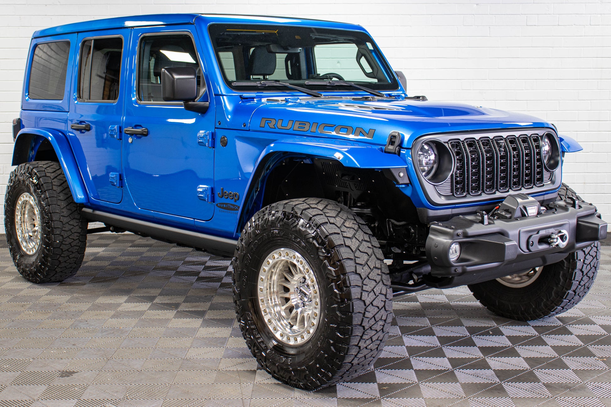 2024 Jeep Wrangler JLU Rubicon Power Top Hydro Blue, 15k Miles