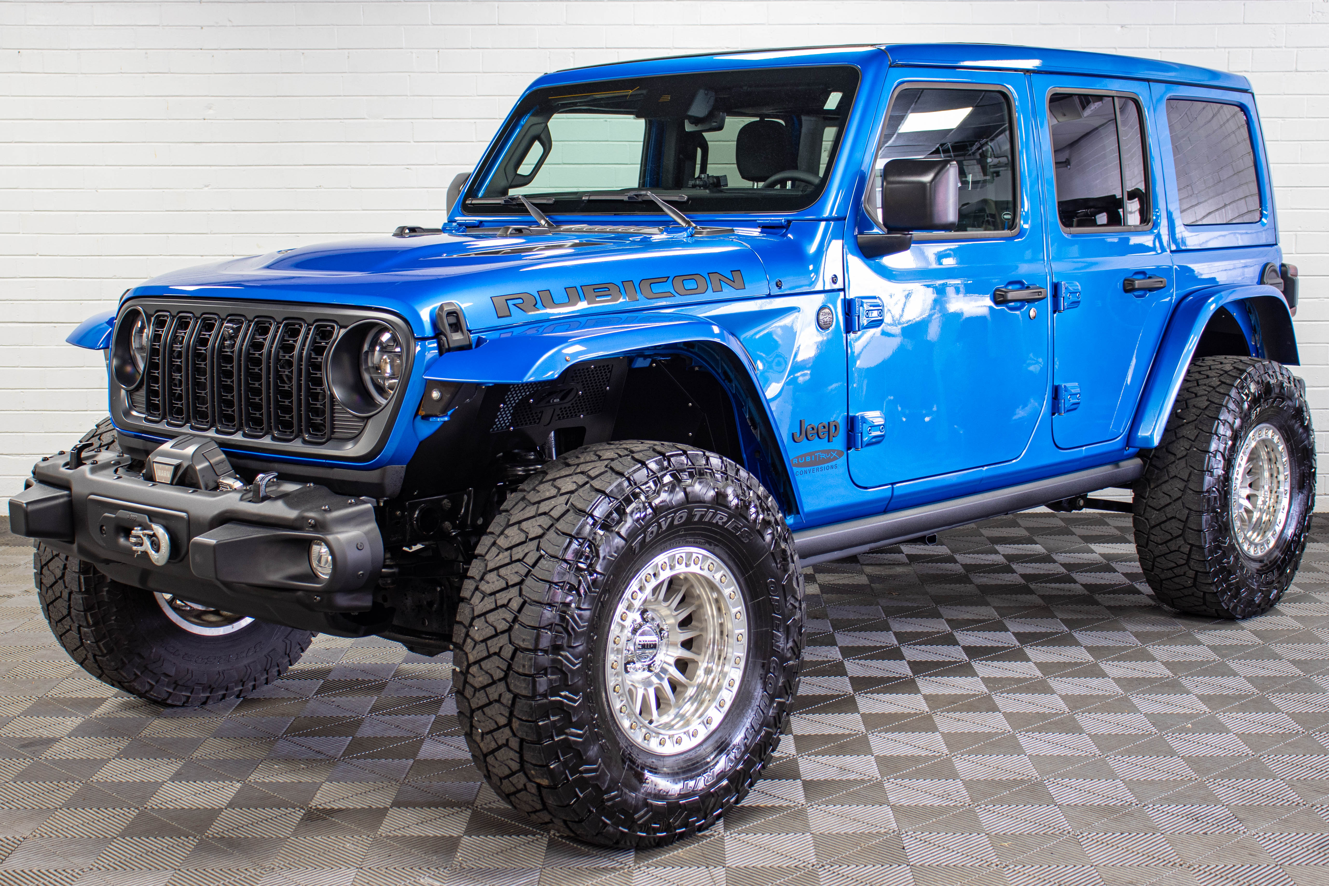 2024 Jeep Wrangler JLU Rubicon Power Top Hydro Blue, 15k Miles
