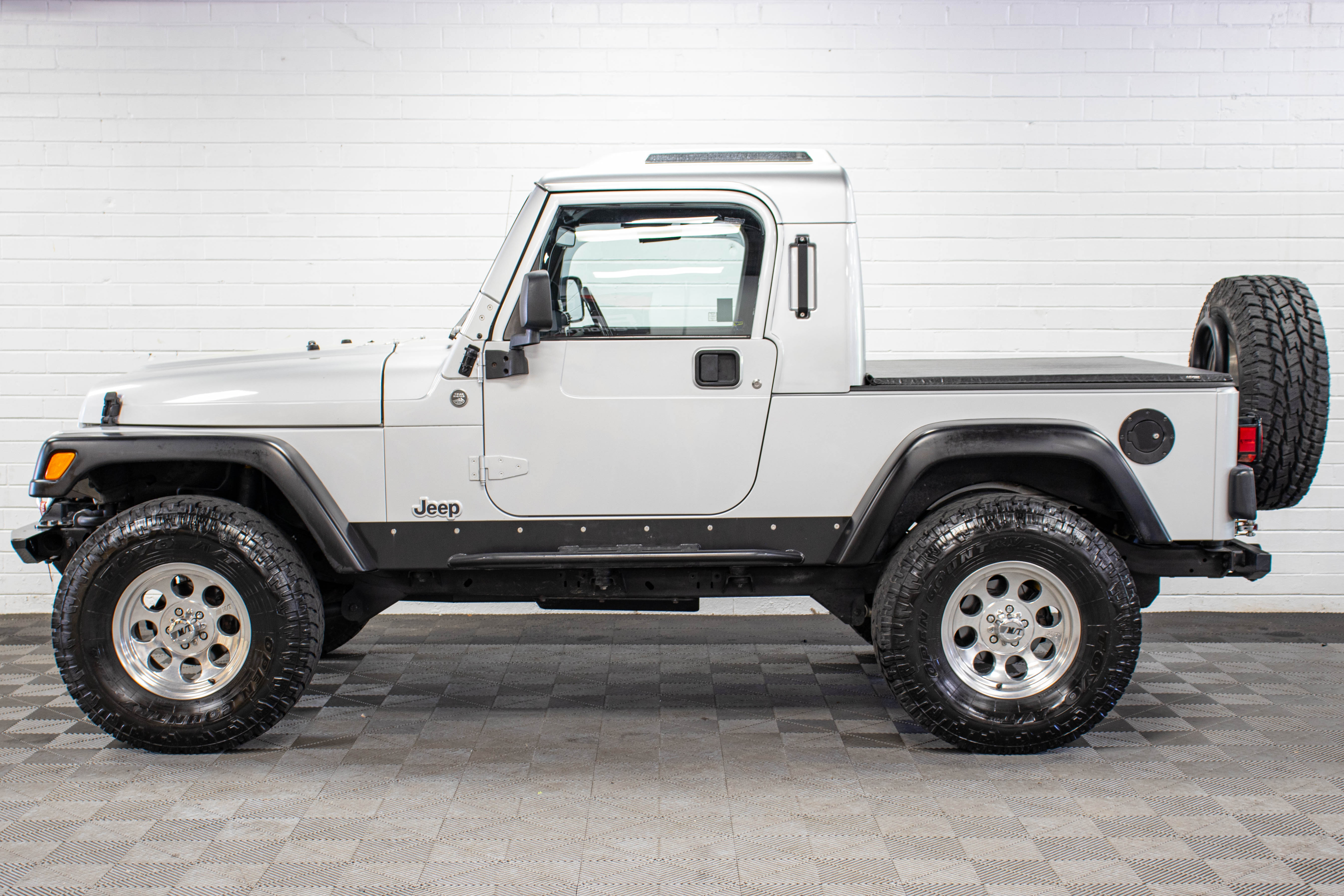 2006 Jeep Wrangler Unlimited RubiTrux Conversion Bright Silver, 28k Miles