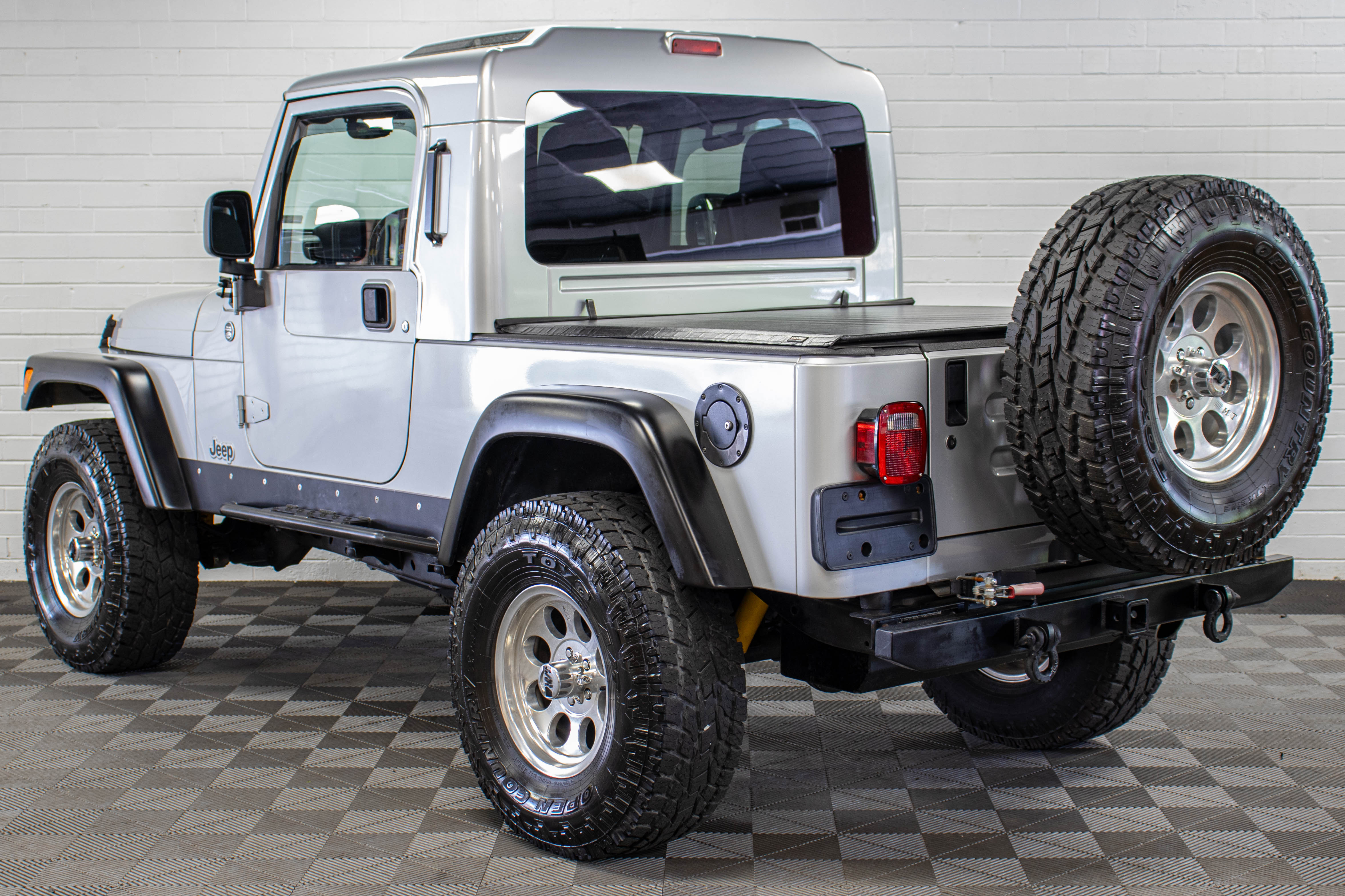 2006 Jeep Wrangler Unlimited RubiTrux Conversion Bright Silver, 28k Miles