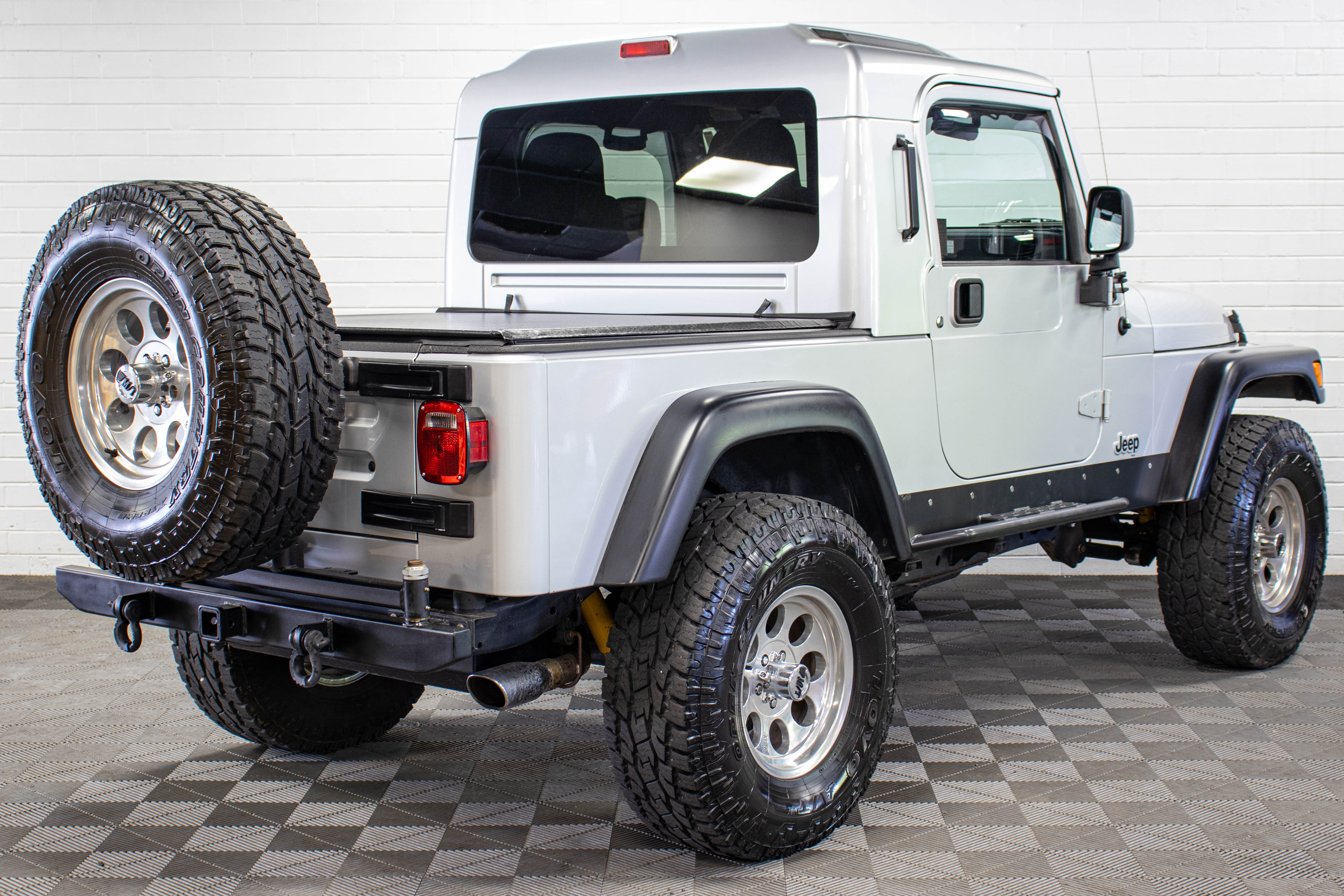 2006 Jeep Wrangler Unlimited RubiTrux Conversion Bright Silver, 28k Miles