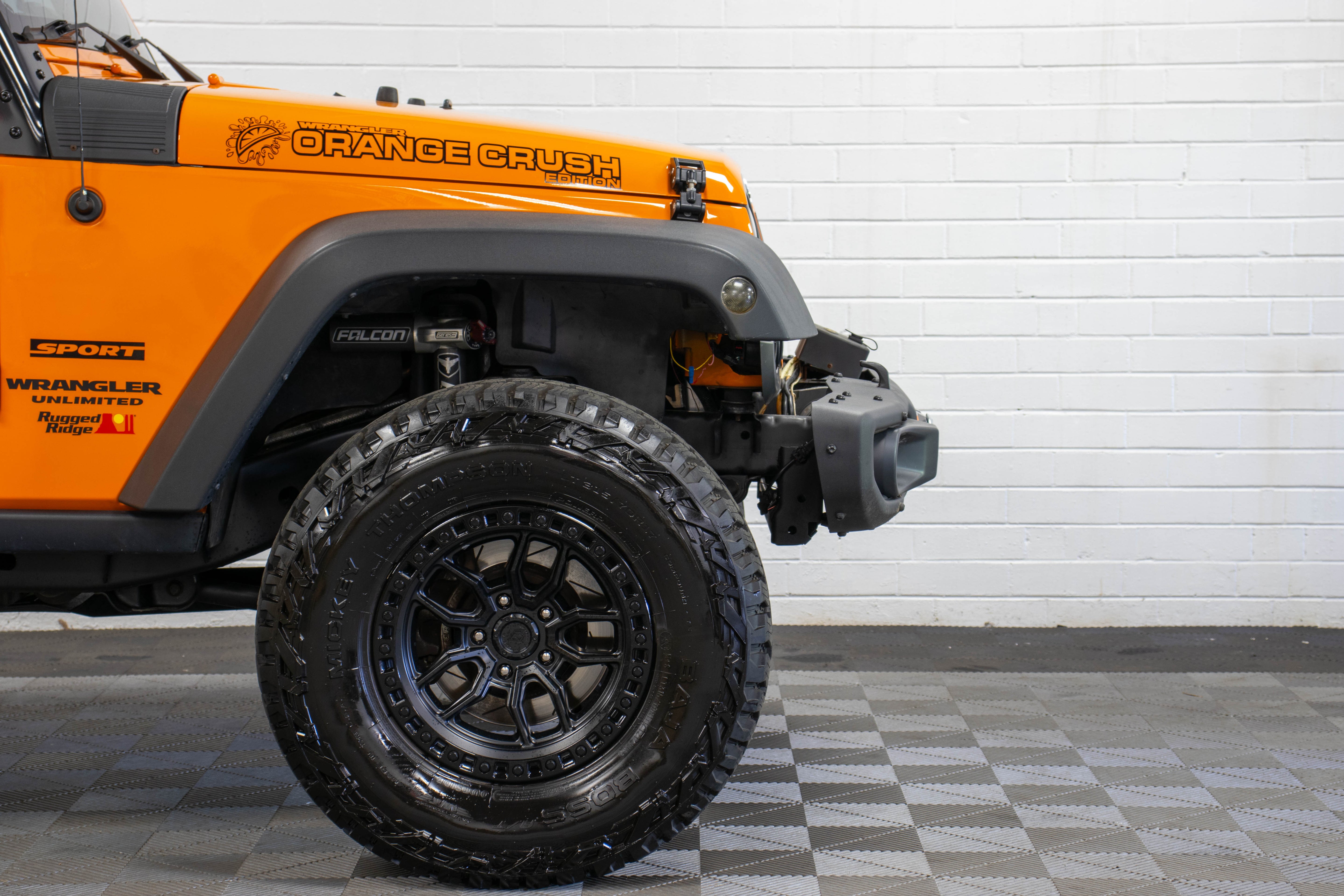 2013 Jeep Wrangler JKU HEMI Hard Top Orange Crush, 92k Miles