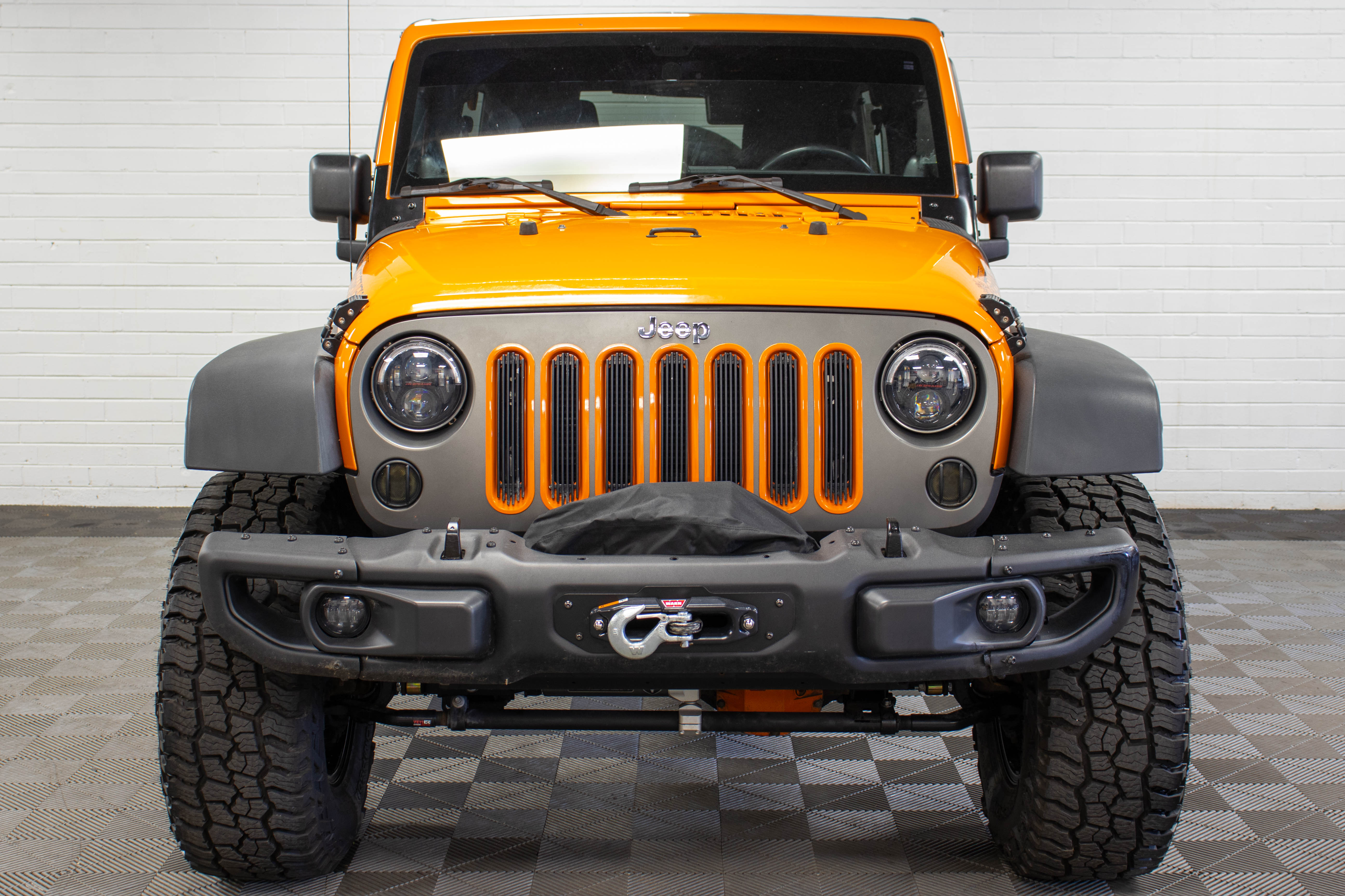2013 Jeep Wrangler JKU HEMI Hard Top Orange Crush, 92k Miles