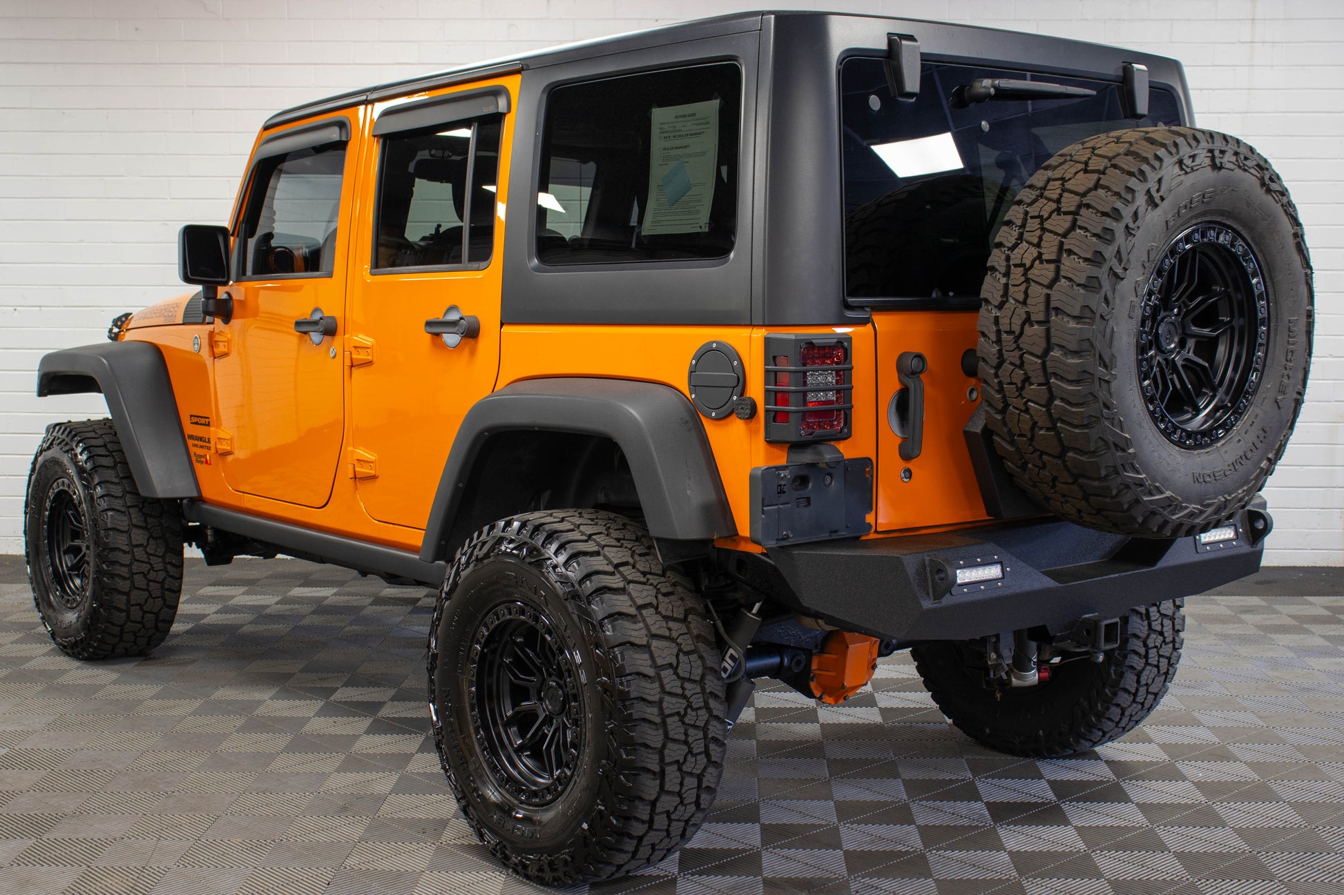 2013 Jeep Wrangler JKU HEMI Hard Top Orange Crush, 92k Miles