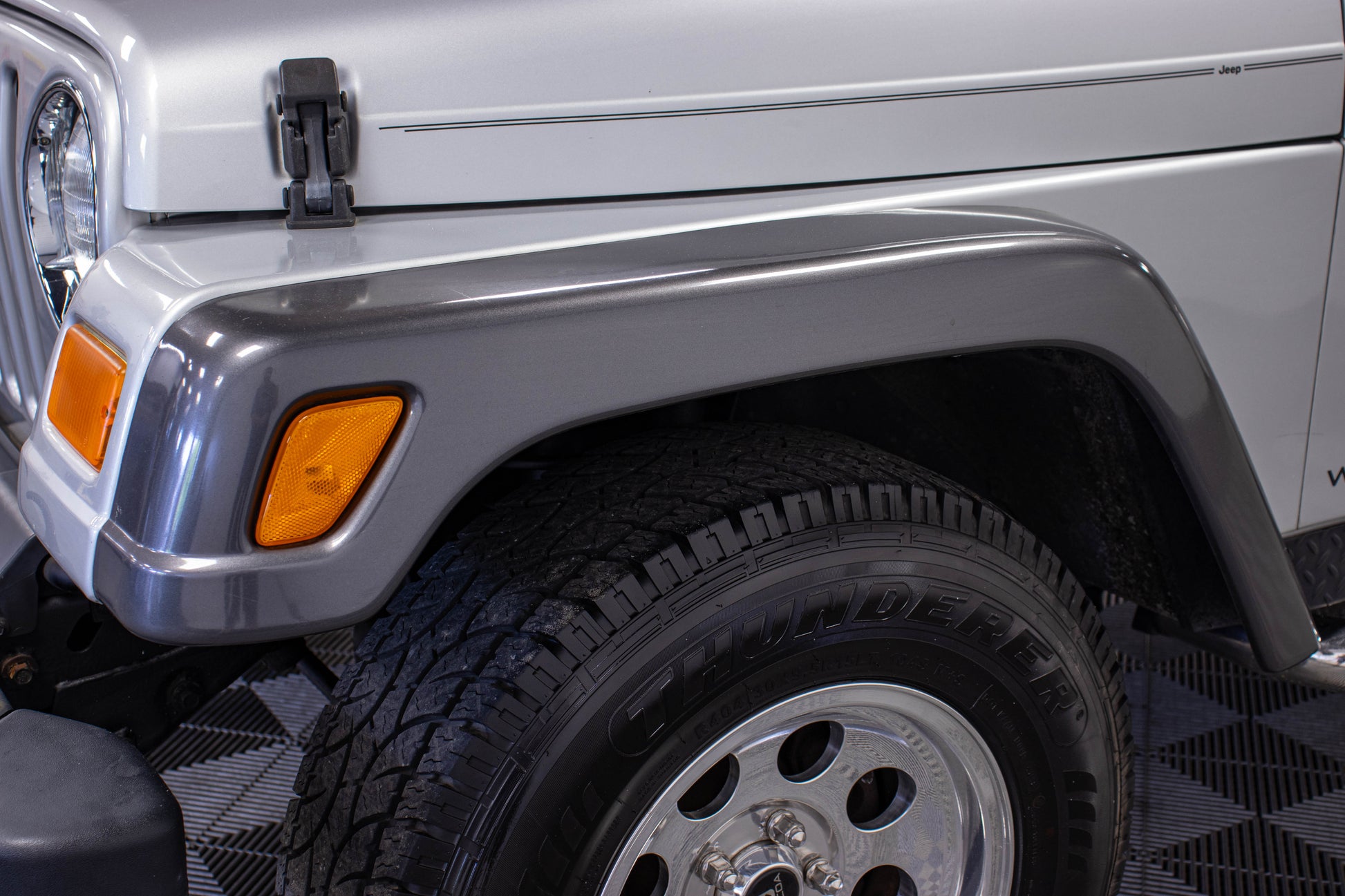 2004 Jeep Wrangler TJ RME Hard Top Bright Silver, 86k Miles