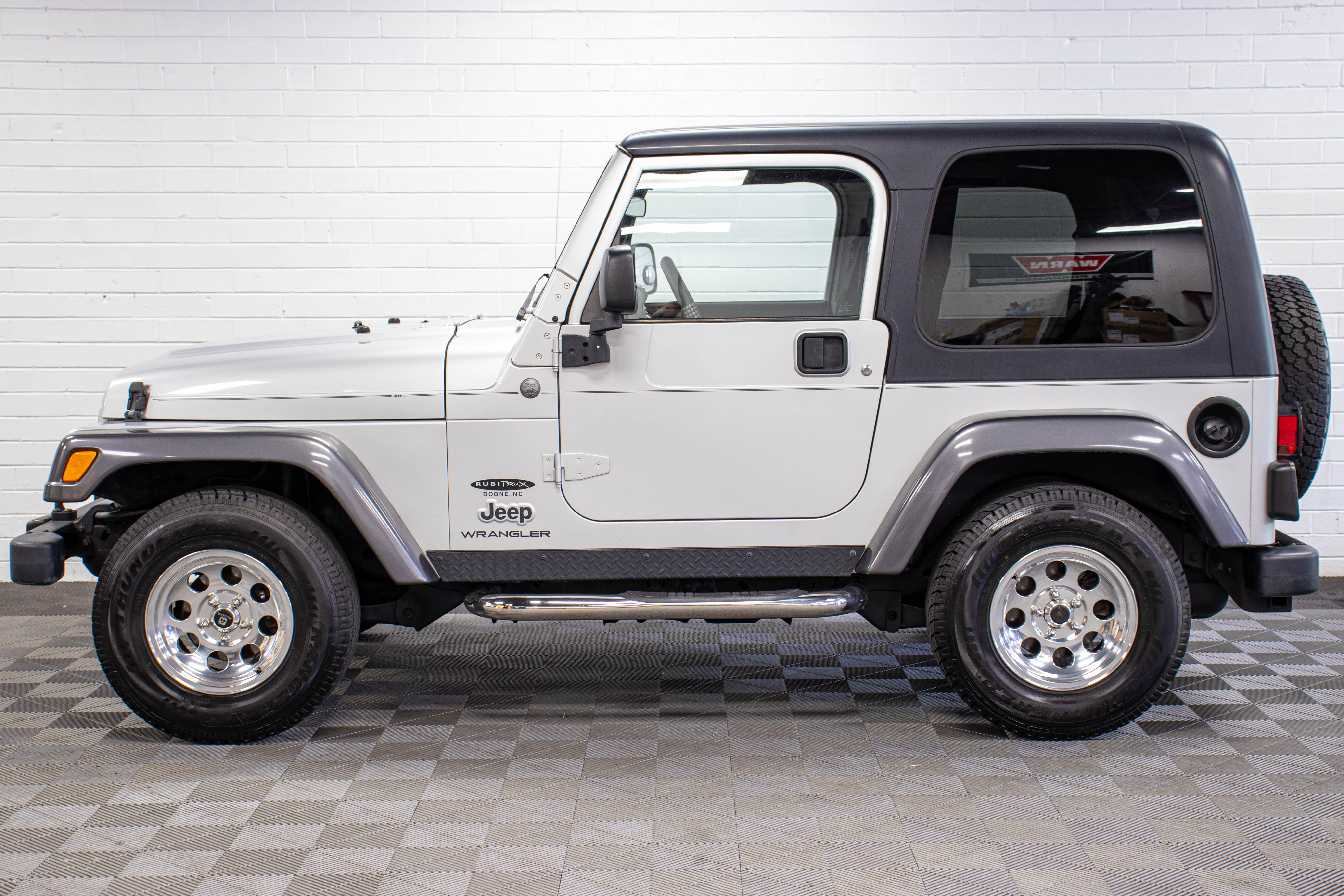2004 Jeep Wrangler TJ RME Hard Top Bright Silver, 86k Miles