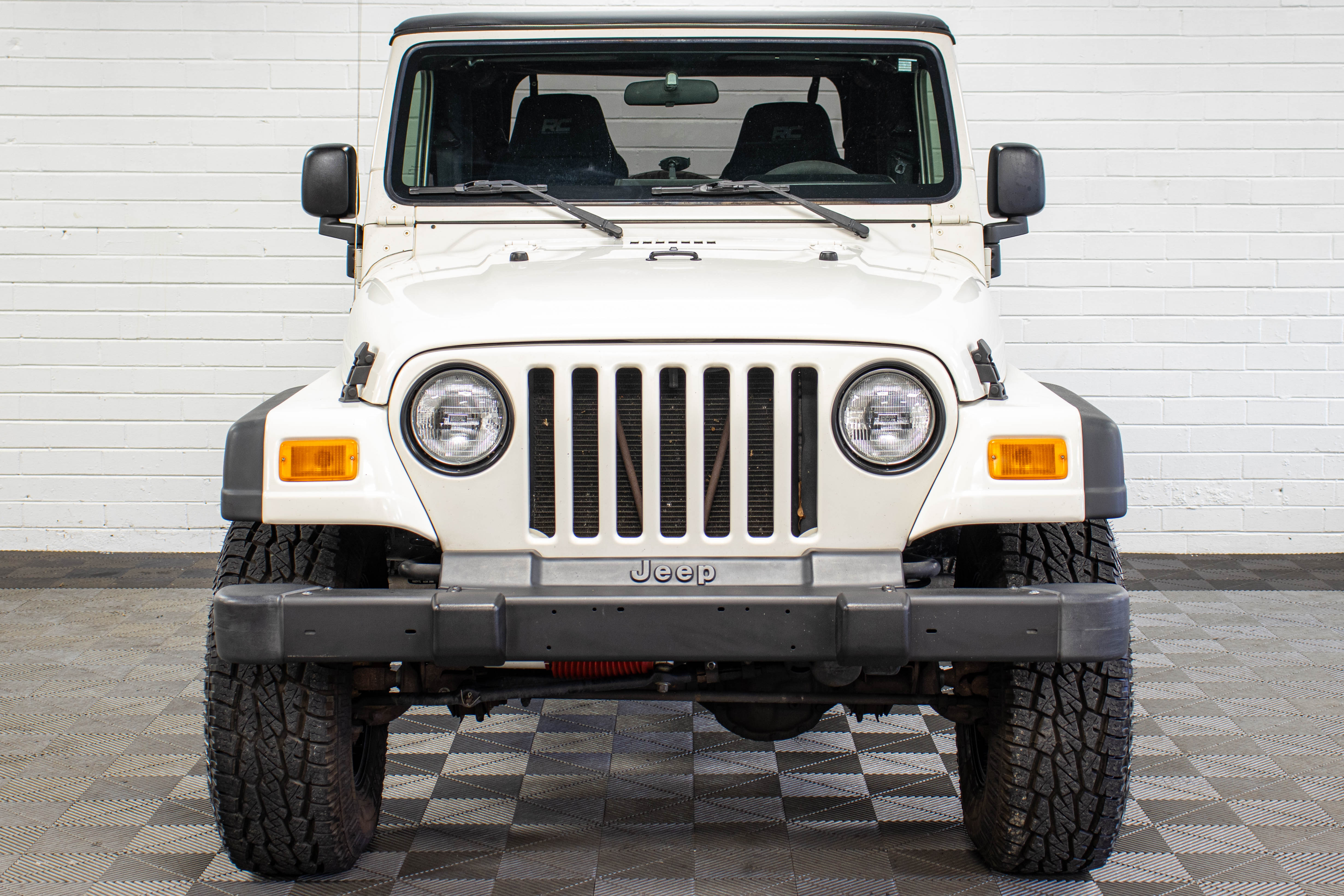 2004 Jeep Wrangler TJ X Soft Top Stone White - SOLD