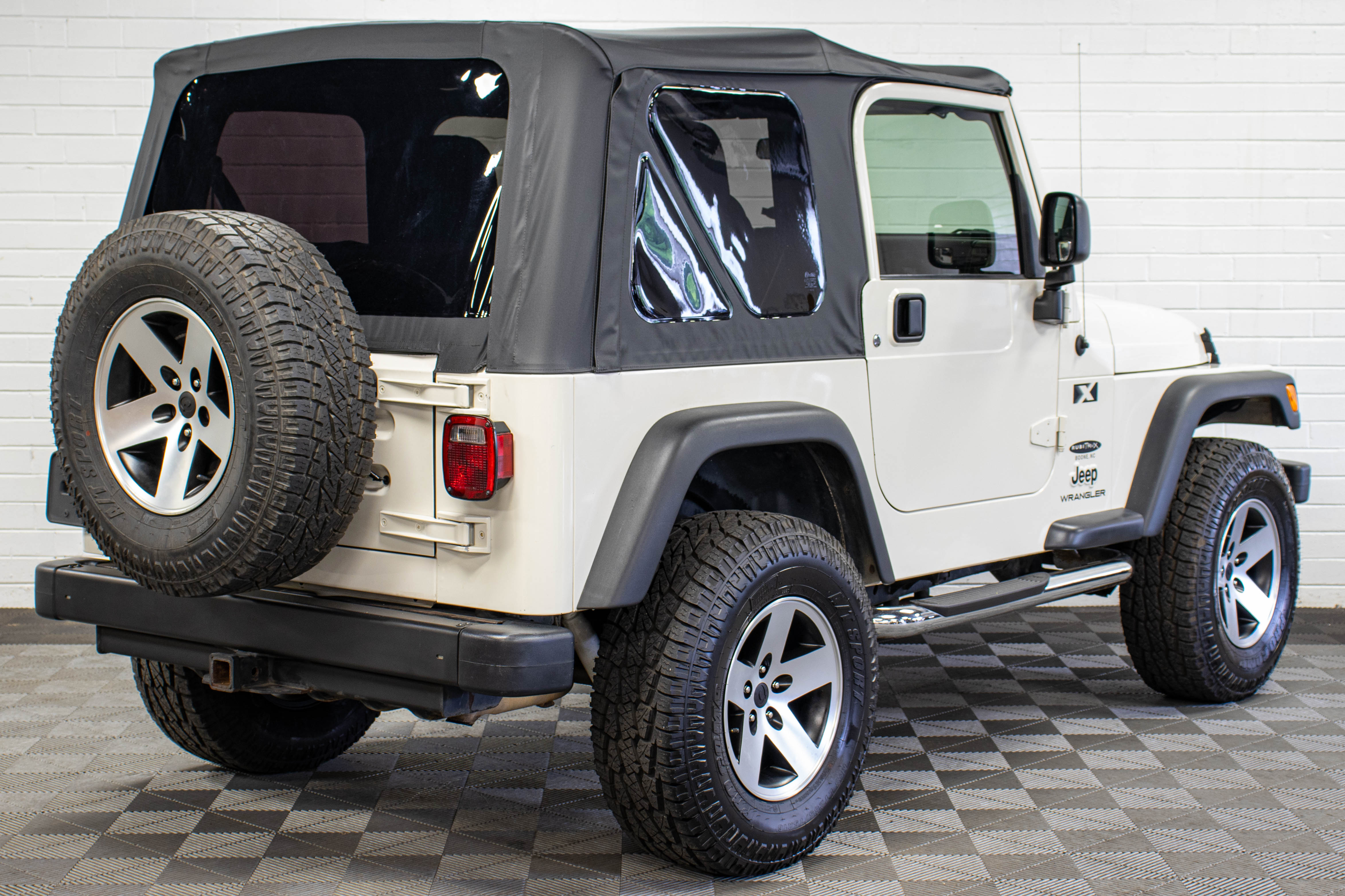 2004 Jeep Wrangler TJ X Soft Top Stone White - SOLD