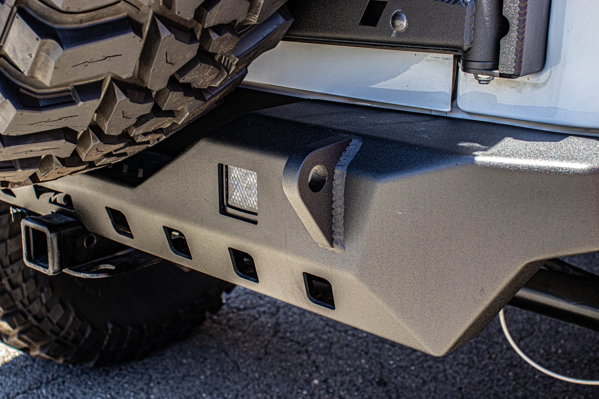 2015 Jeep Wrangler JKUR HEMI Bright White RubiTrux Show Jeep