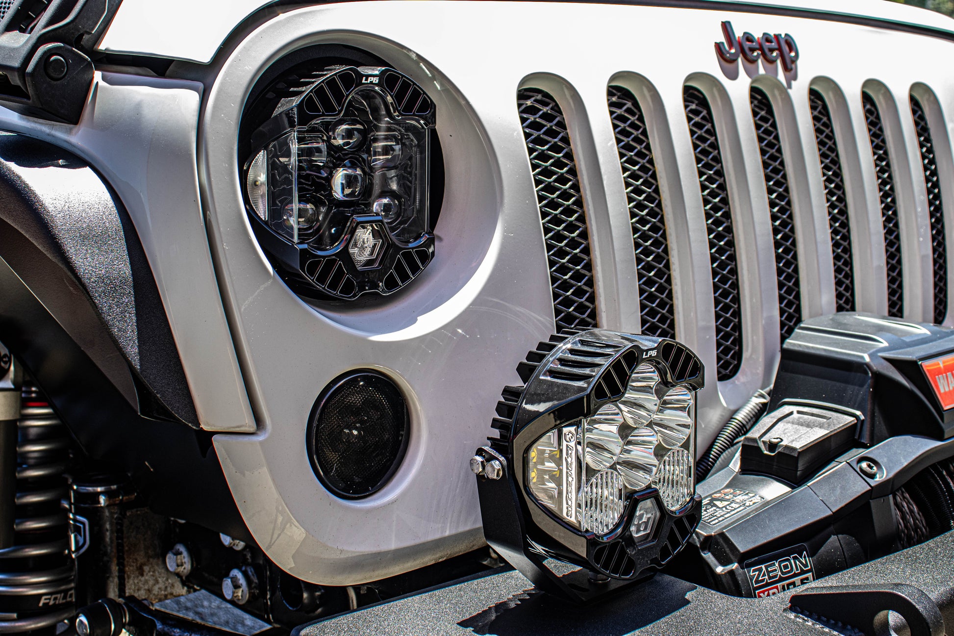2015 Jeep Wrangler JKUR HEMI Bright White RubiTrux Show Jeep