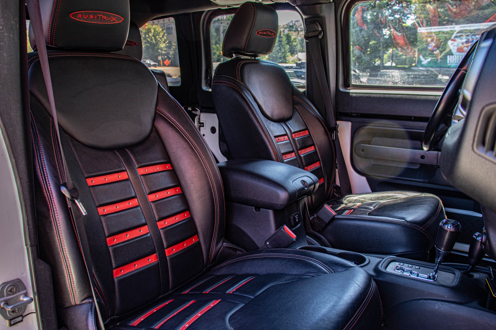 2015 Jeep Wrangler JKUR HEMI Bright White RubiTrux Show Jeep
