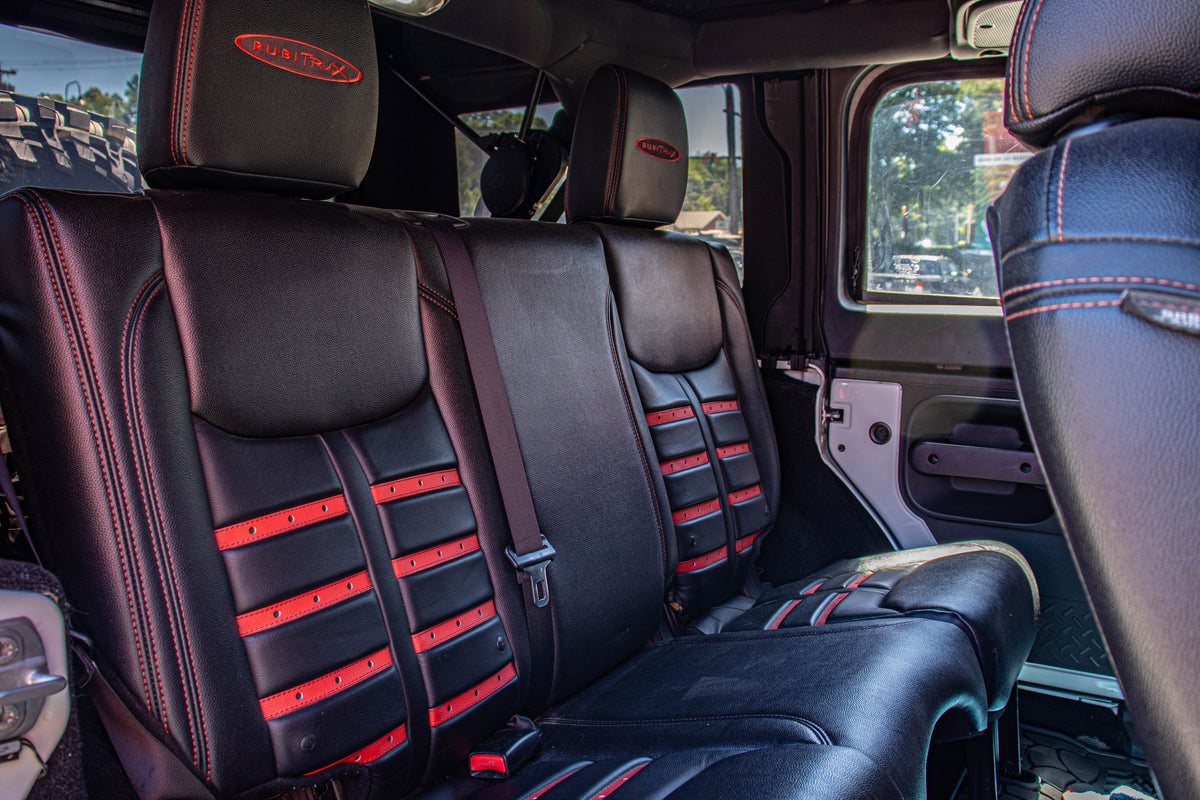 2015 Jeep Wrangler JKUR HEMI Bright White RubiTrux Show Jeep