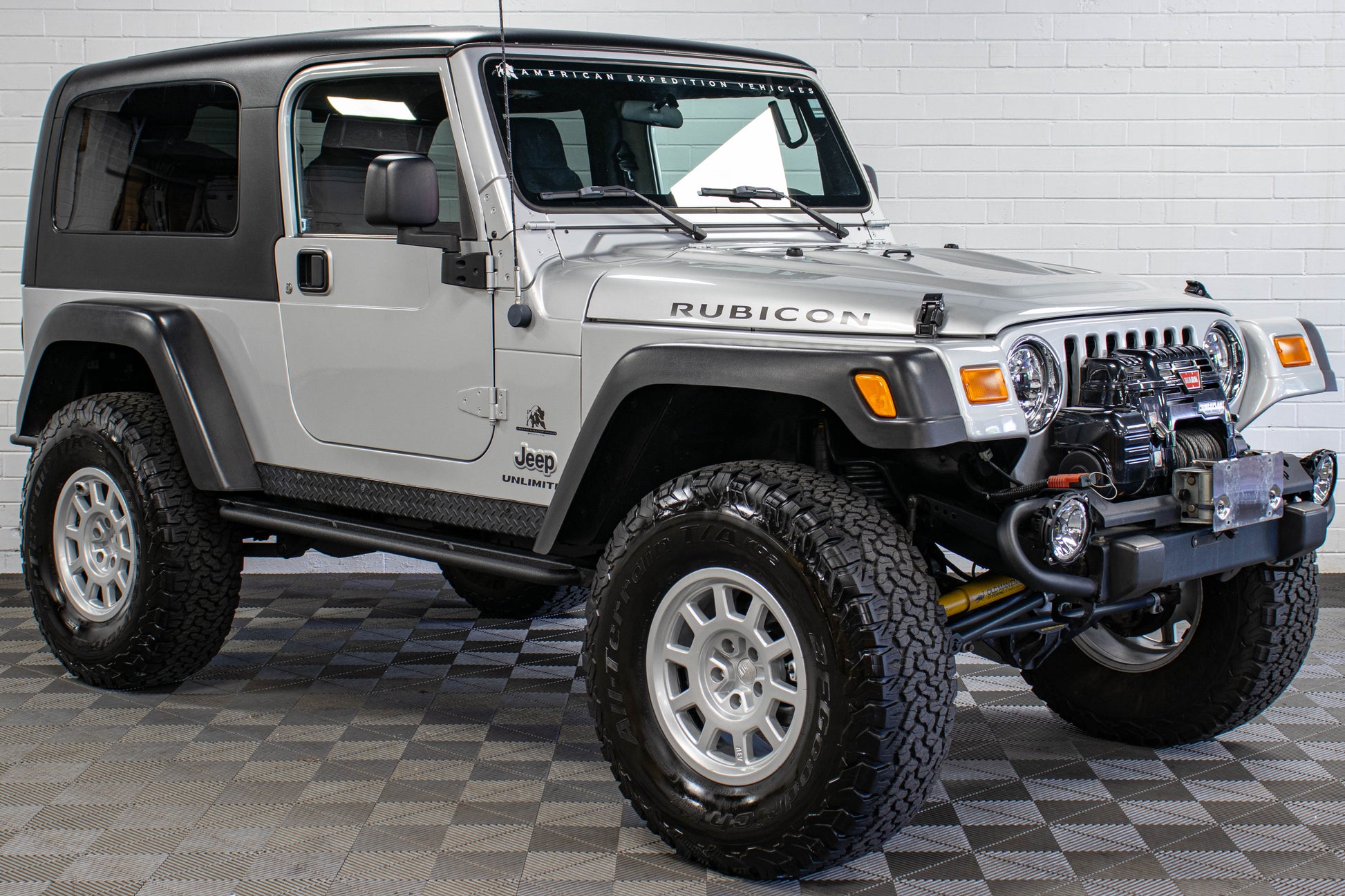 2006 Jeep Wrangler TJ Unlimited Rubicon Hard Top Bright Silver - SOLD