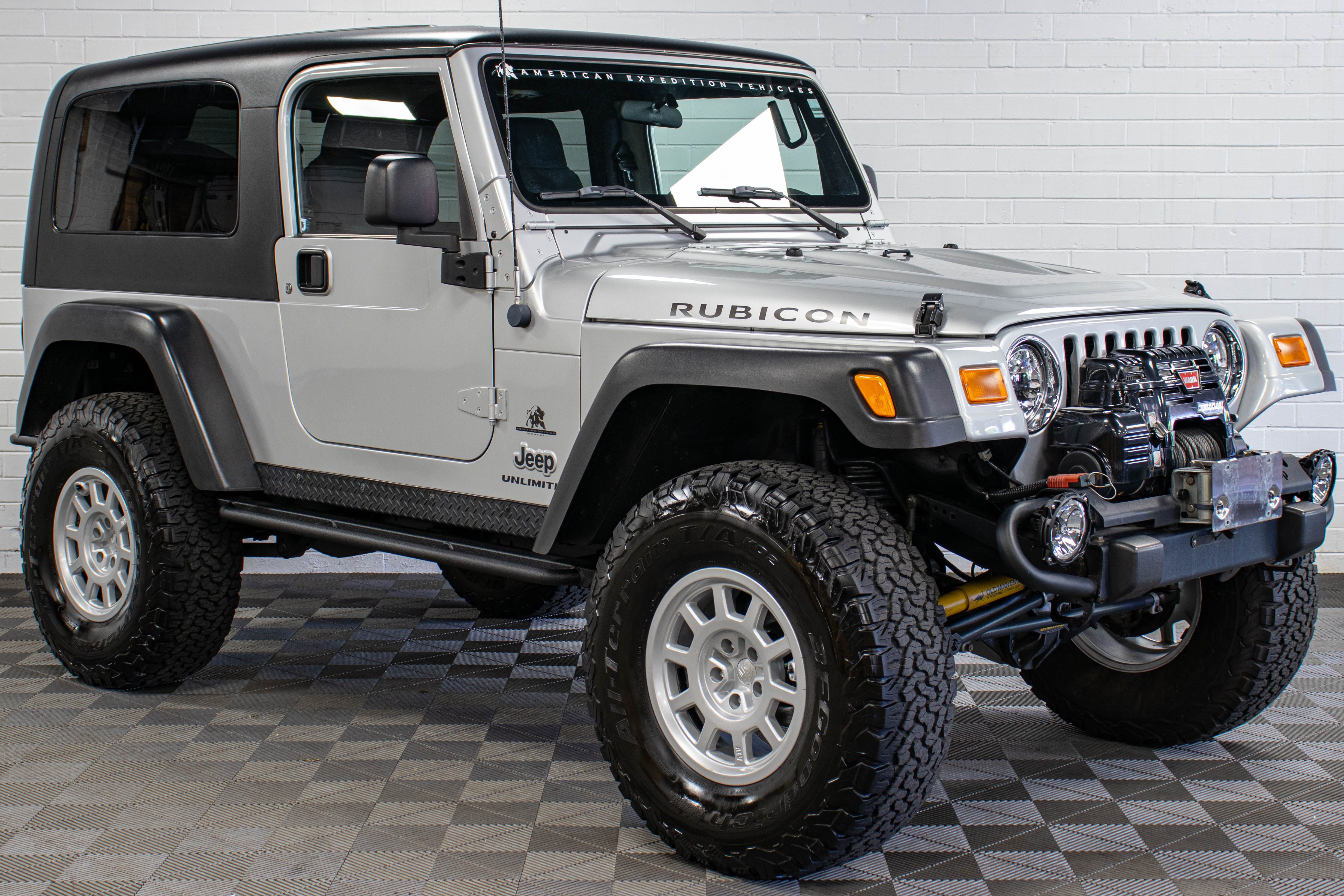 2006 Jeep Wrangler TJ Unlimited Rubicon Hard Top Bright Silver, 28k Miles