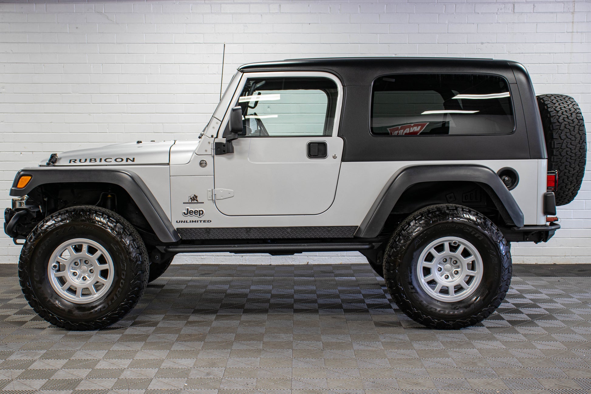 2006 Jeep Wrangler TJ Unlimited Rubicon Hard Top Bright Silver - SOLD