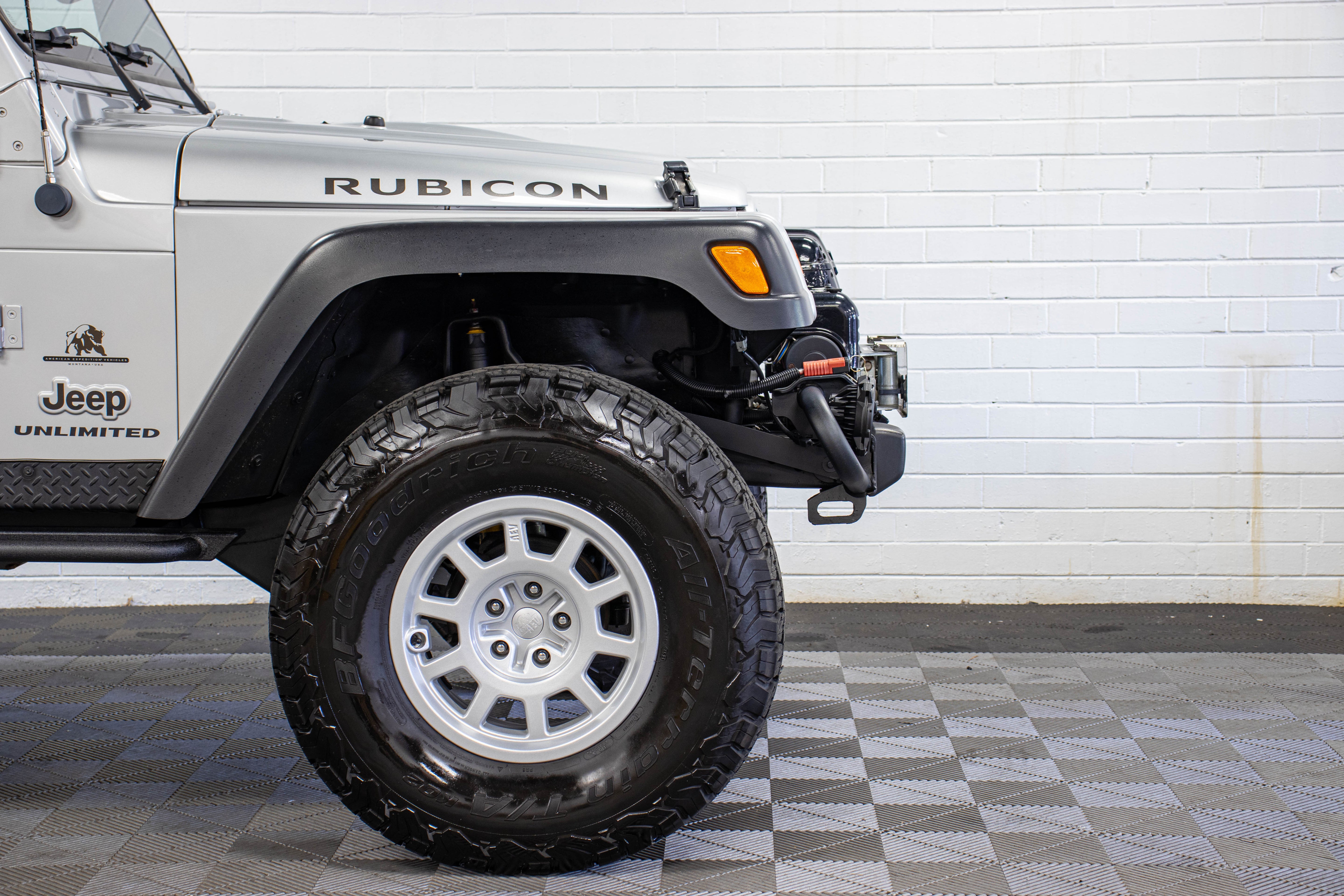 2006 Jeep Wrangler TJ Unlimited Rubicon Hard Top Bright Silver - SOLD