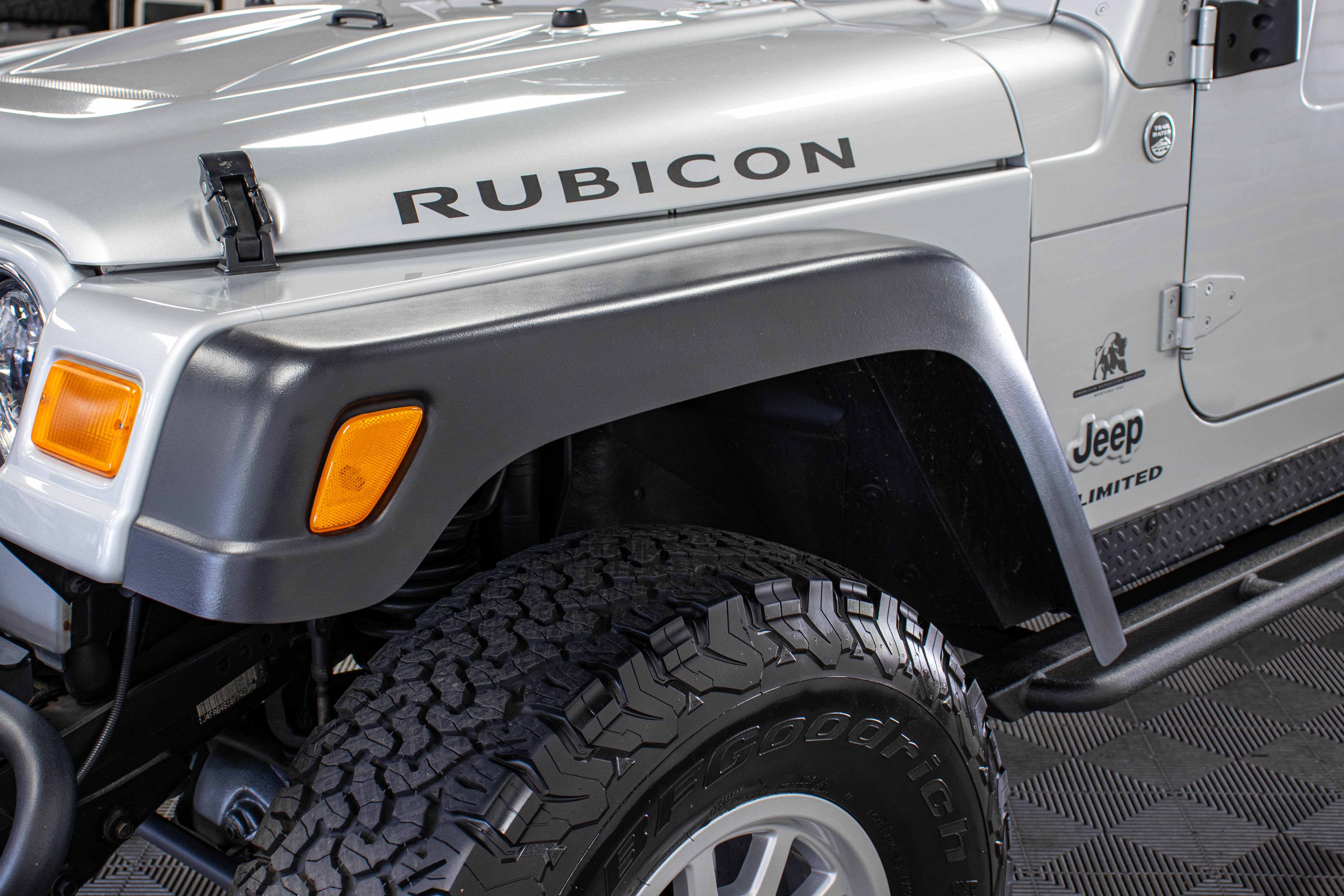 2006 Jeep Wrangler TJ Unlimited Rubicon Hard Top Bright Silver - SOLD