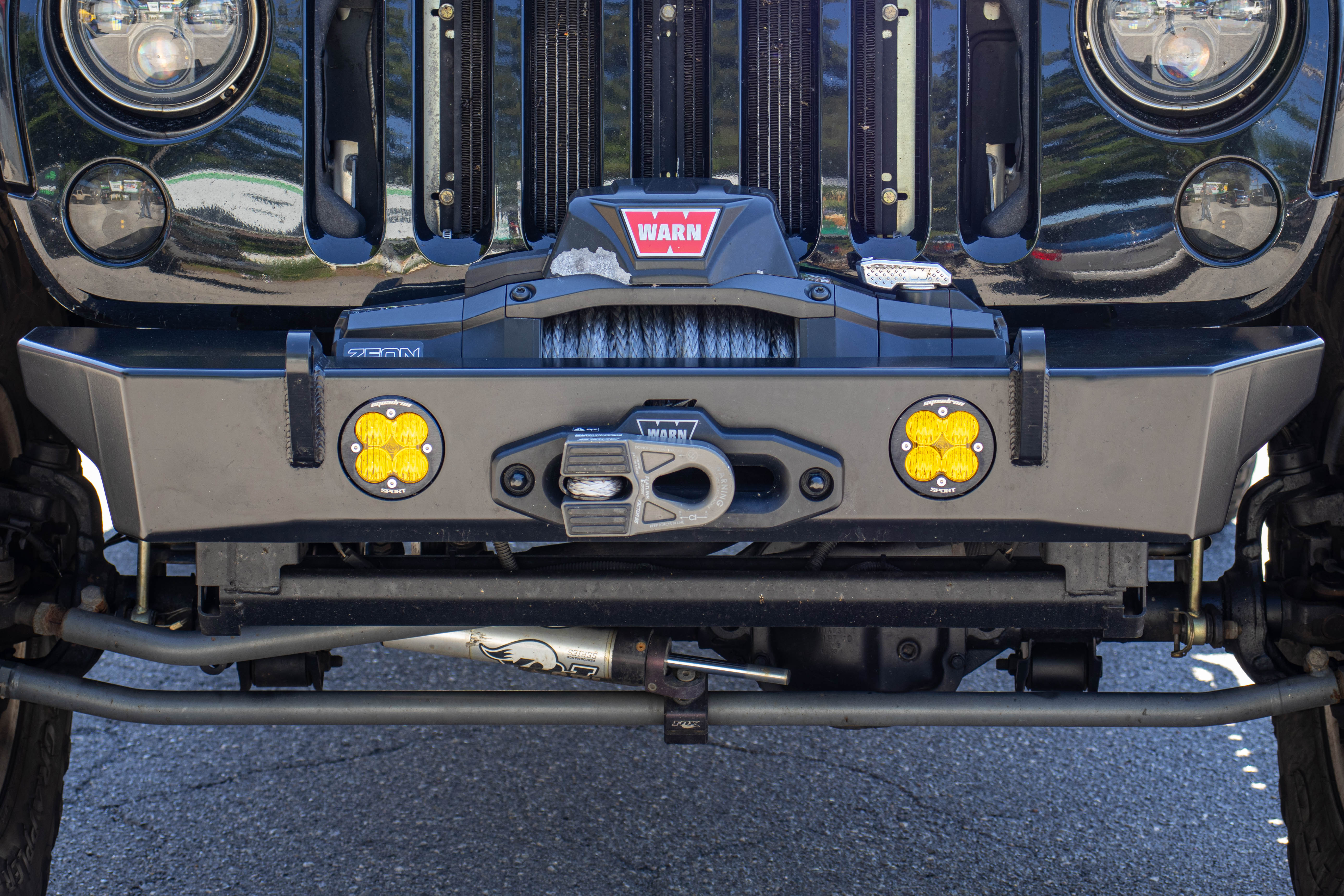 Crusher Series HD Front Bumper for Jeep JL Motobilt