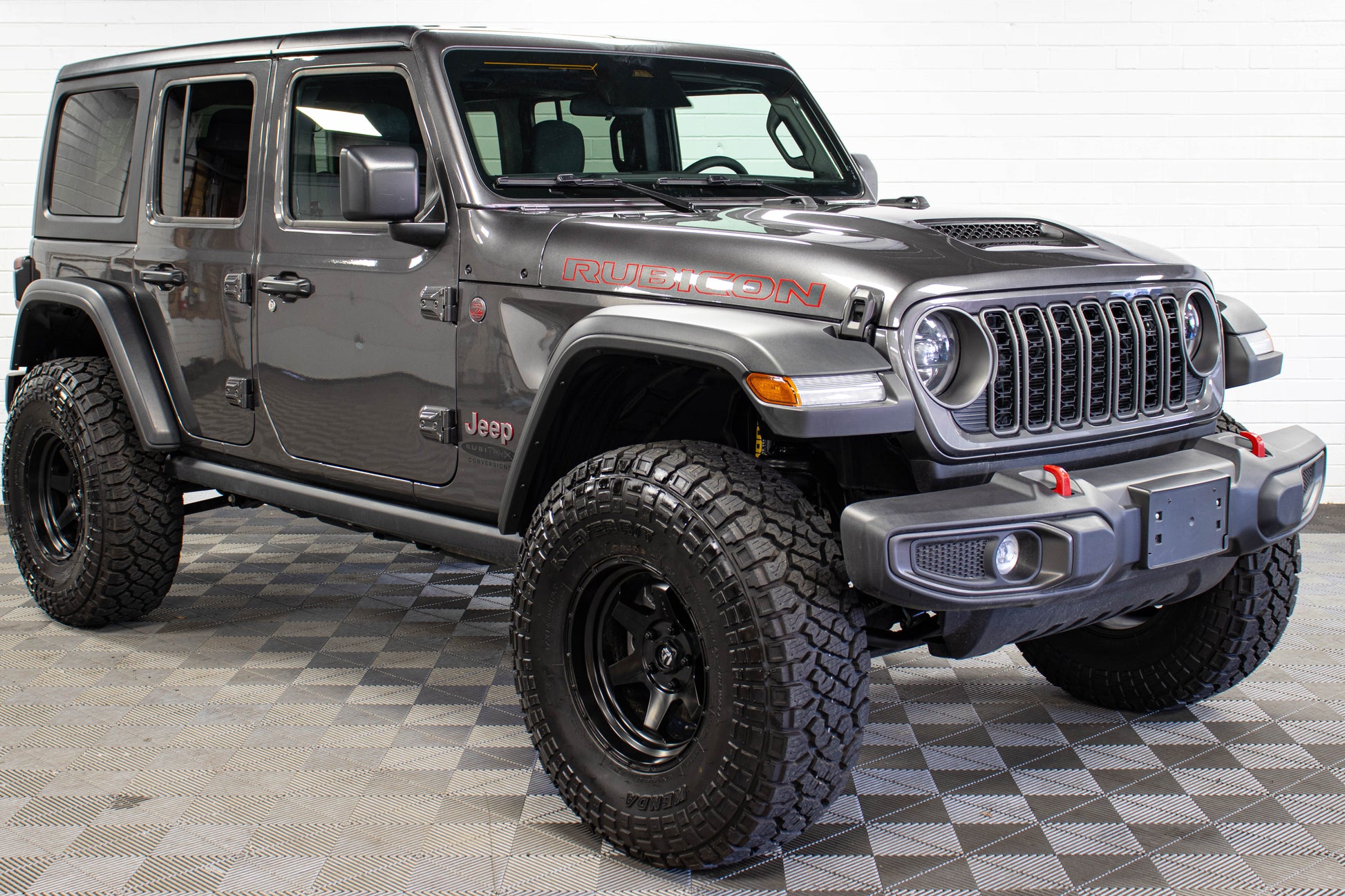 2026 Jeep Wrangler JLU Rubicon Hard Top Granite Crystal, 5k Miles